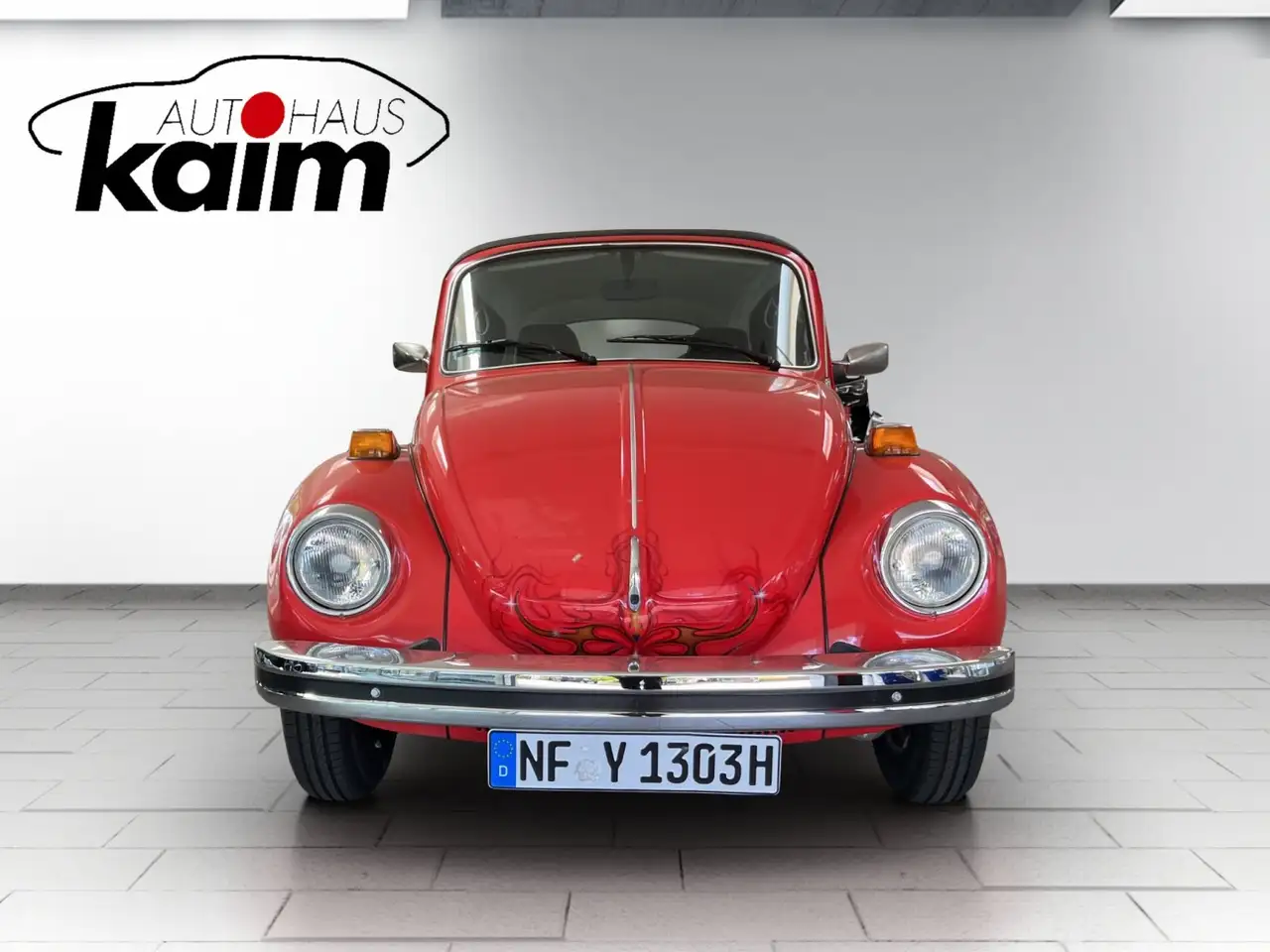 Volkswagen Käfer 1303 Cabrio+H-Kennzeichen+Chrom-Felgen, foto 8