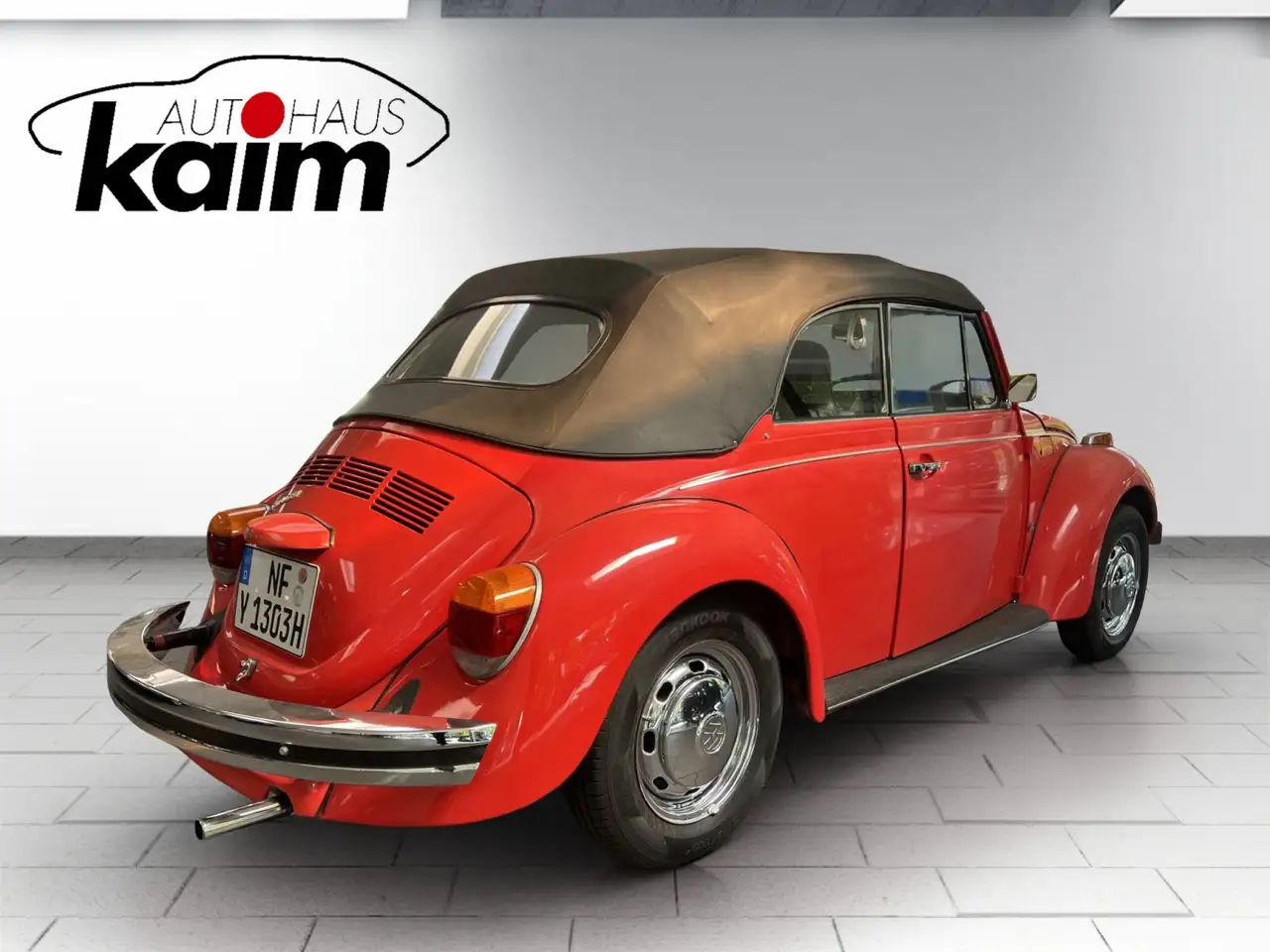 Volkswagen Käfer 1303 Cabrio+H-Kennzeichen+Chrom-Felgen, foto 5