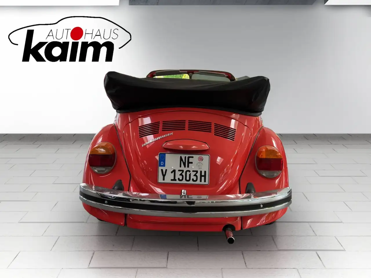 Volkswagen Käfer 1303 Cabrio+H-Kennzeichen+Chrom-Felgen, foto 4