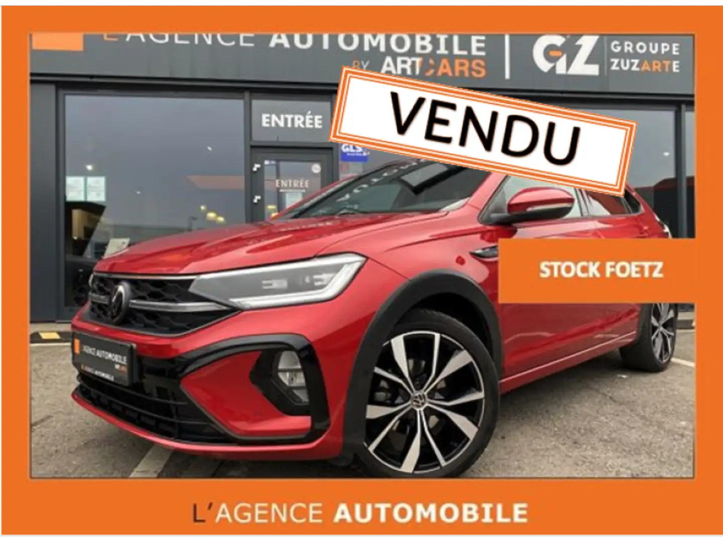 Volkswagen Taigo 1.5 TSI R-Line Rouge - 1