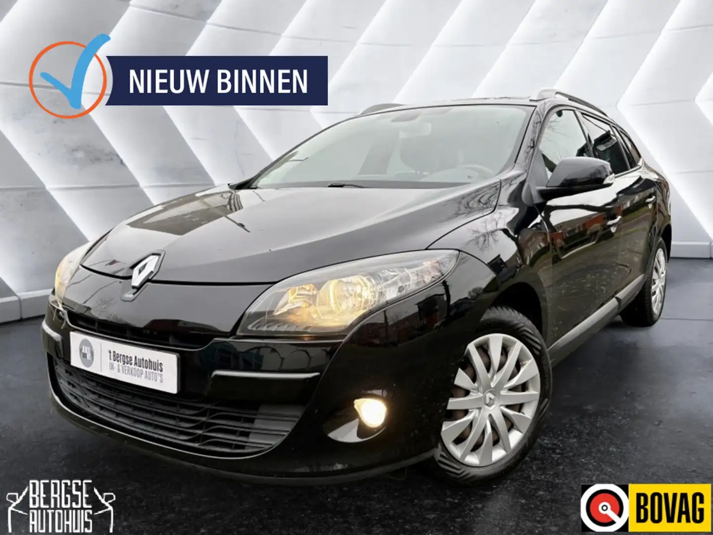 Renault Megane Estate 1.4 TCe Parisienne Cruise Navi Airco Schwarz - 1