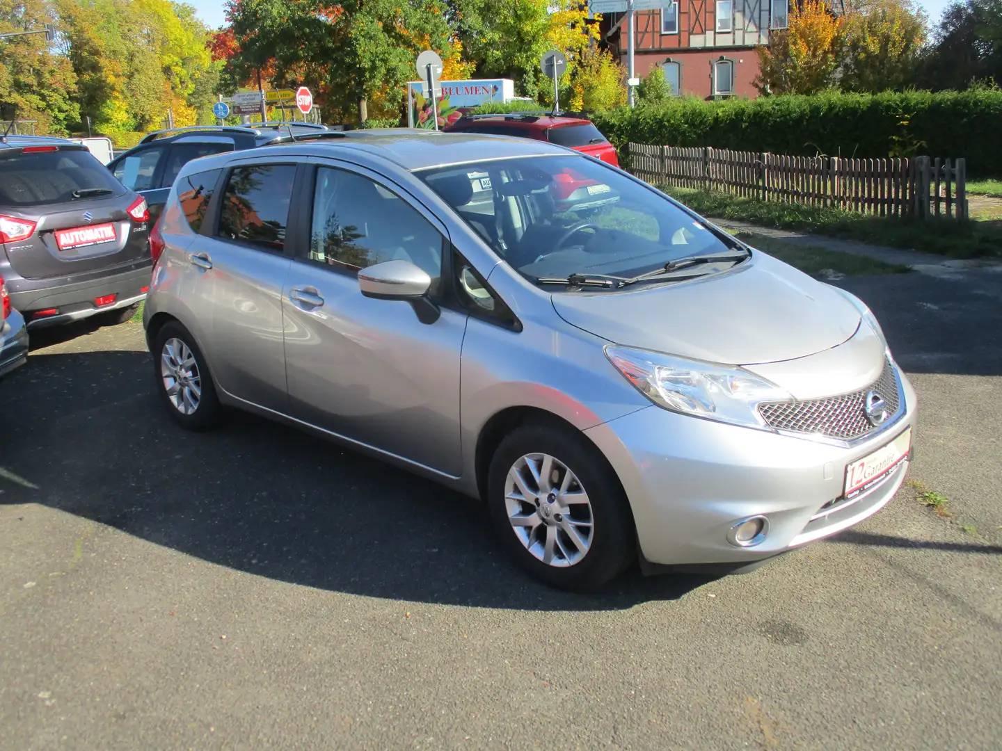 Nissan Note Acenta / Klimaautomatik / ALU / TÜV neu Grau - 2
