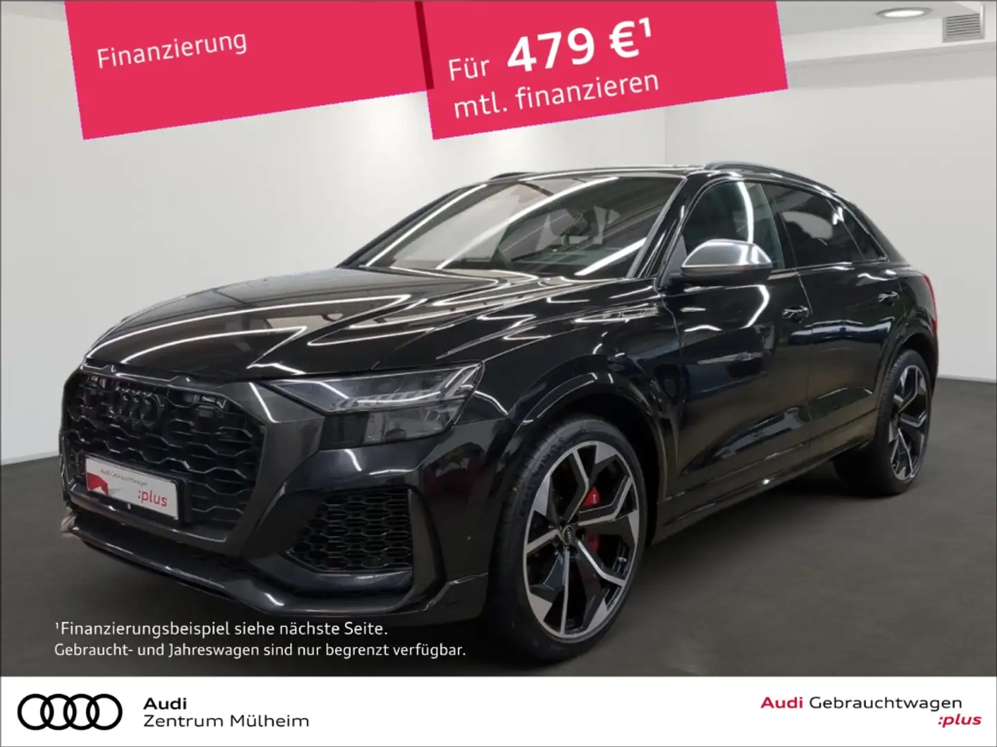 Audi RS Q8 4.0 TFSI quattro Navi Pano Matrix LED Head up ACC Schwarz - 1