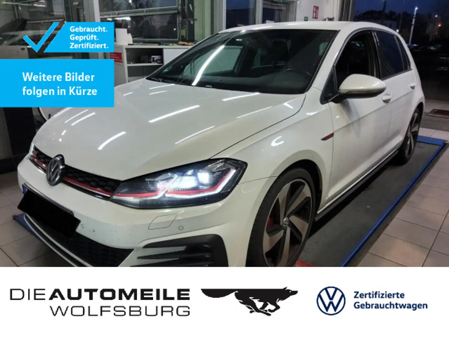 Volkswagen Golf GTI Golf 7 VII 2.0 GTI DSG Performance Rückfahrkam/L Bianco - 1