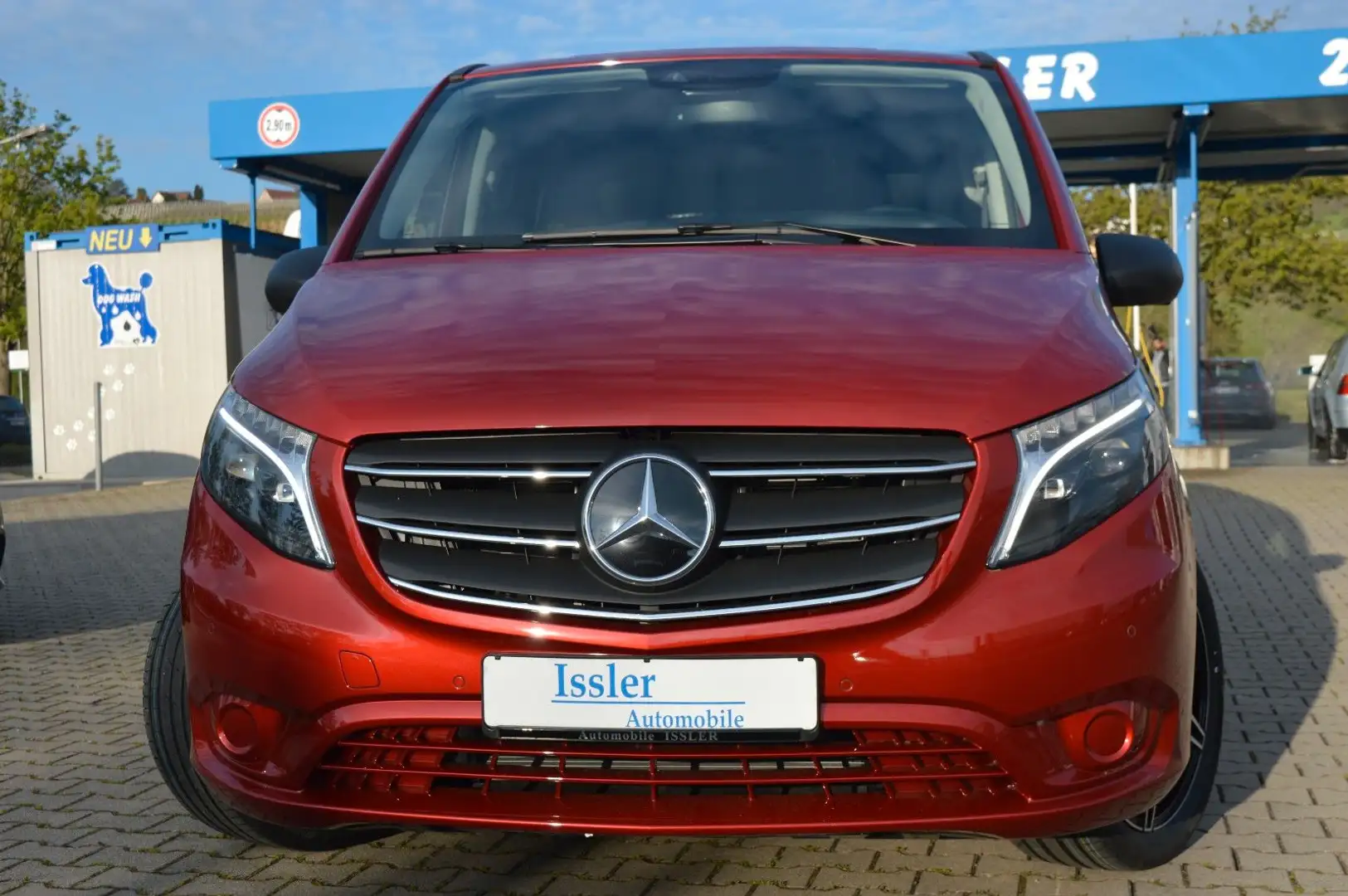 Mercedes-Benz Vito Tourer Select L114 CDI 9G Tronic Rojo - 2
