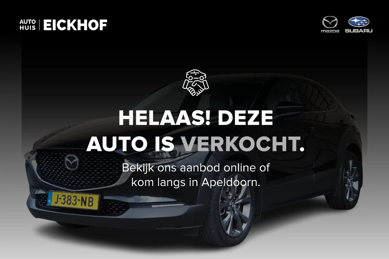 Mazda CX-30 2.0 e-SkyActiv-X M Hybrid Luxury - 1e Eigenaar - D Noir - 1