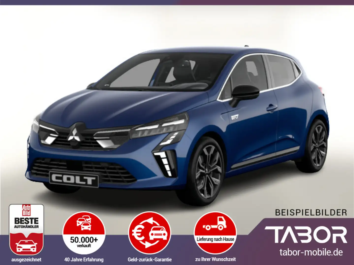 Mitsubishi Colt 1.6 HEV 143 Nav Bose ACC KeyL PDC 360° 17Z Blau - 1