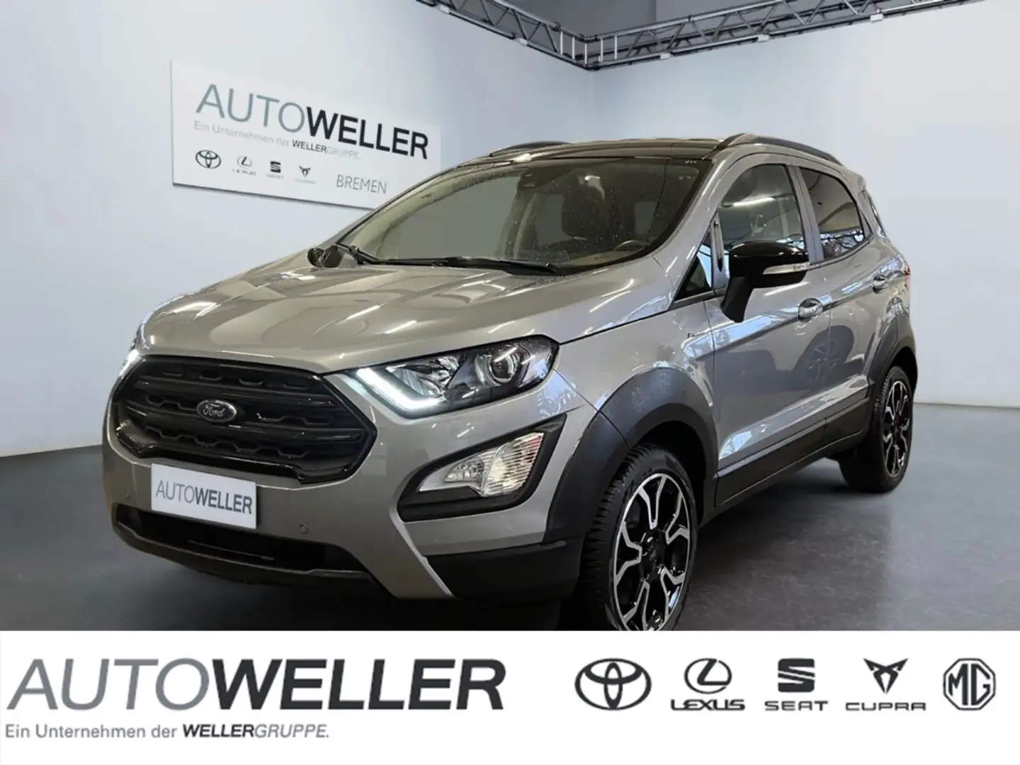 Ford EcoSport 1.0 EcoBoost ACTIVE *CarPlay*LED*PDC* Zilver - 1