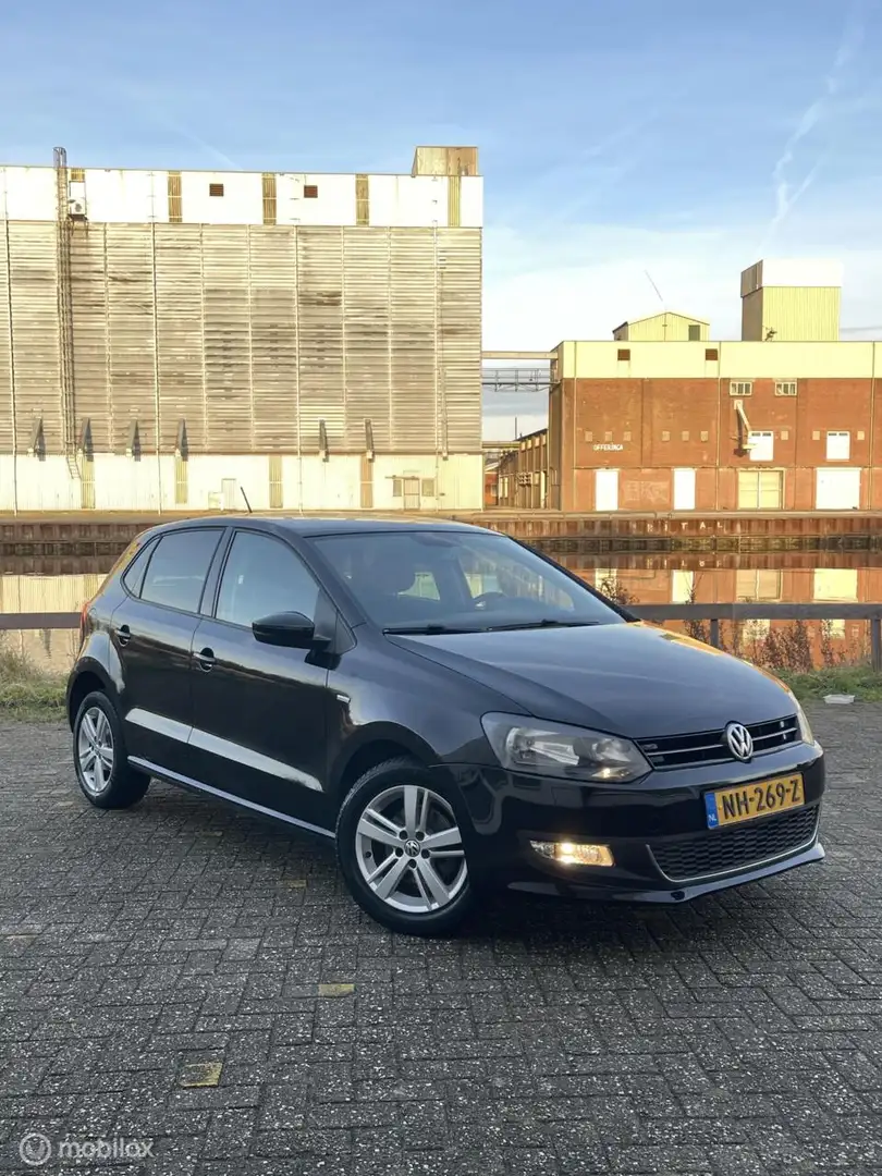 Volkswagen Polo 1.2 ‘Match’ 5-Drs Airco cruise stoelver.w PDC Noir - 2