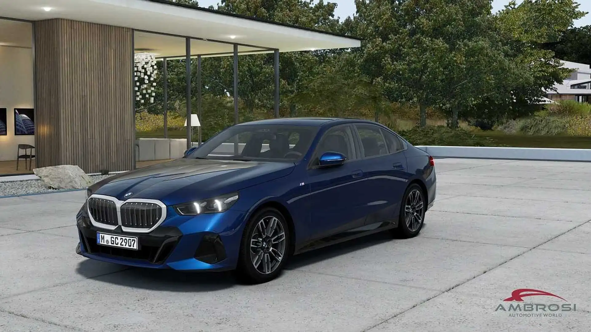 BMW 520 Berlina 520d 48V Blu/Azzurro - 1