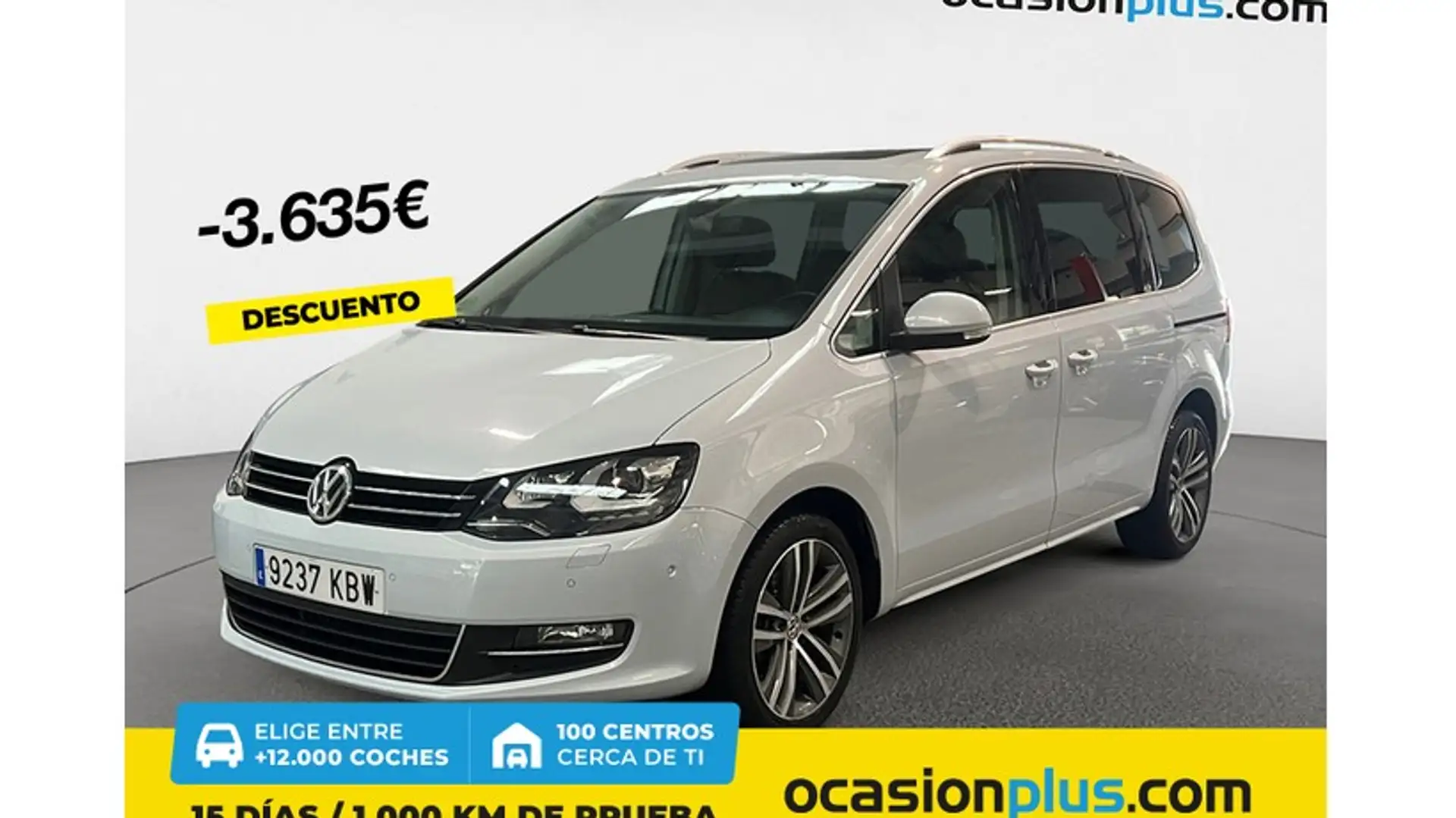 Volkswagen Sharan 2.0TDI Sport DSG 135kW Blanco - 1