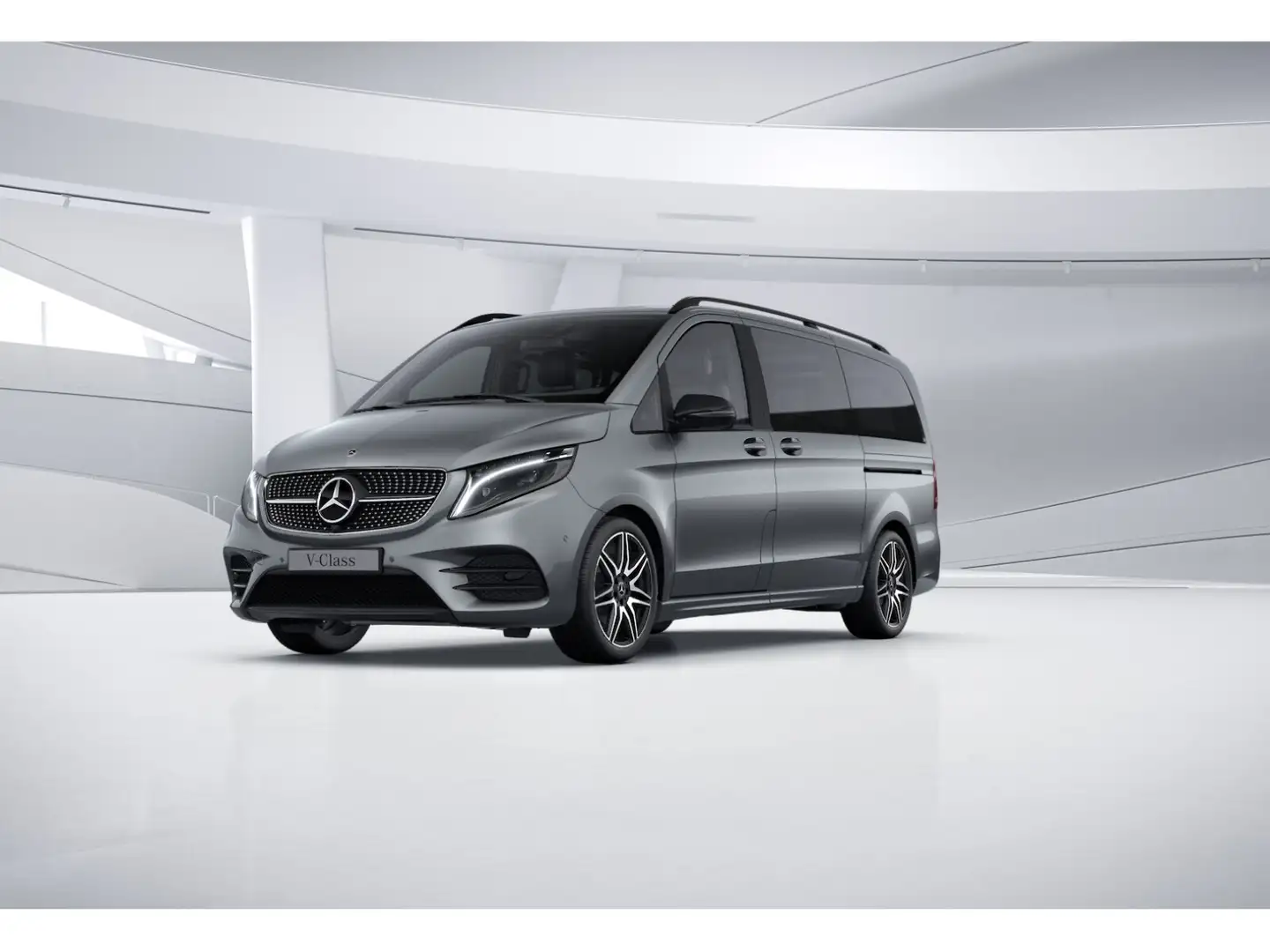 Mercedes-Benz V 300 d Edition AMG 4M L MBUX*Navi*Distronic*LED Grey - 2