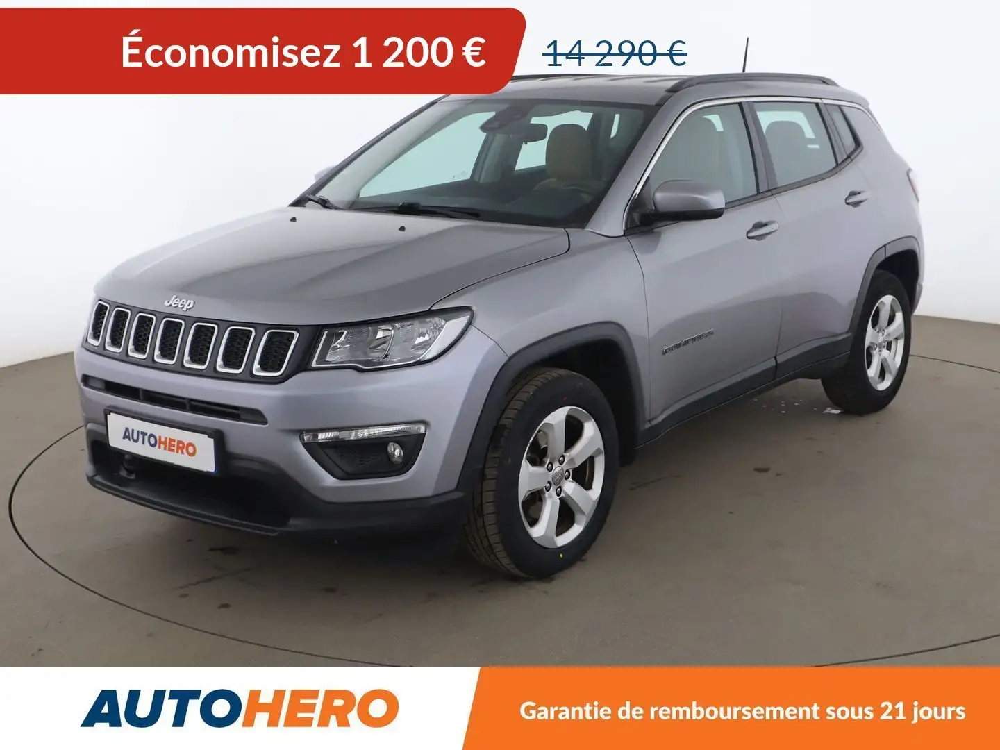 Jeep Compass 1.6 MJet Longitude Grey - 1
