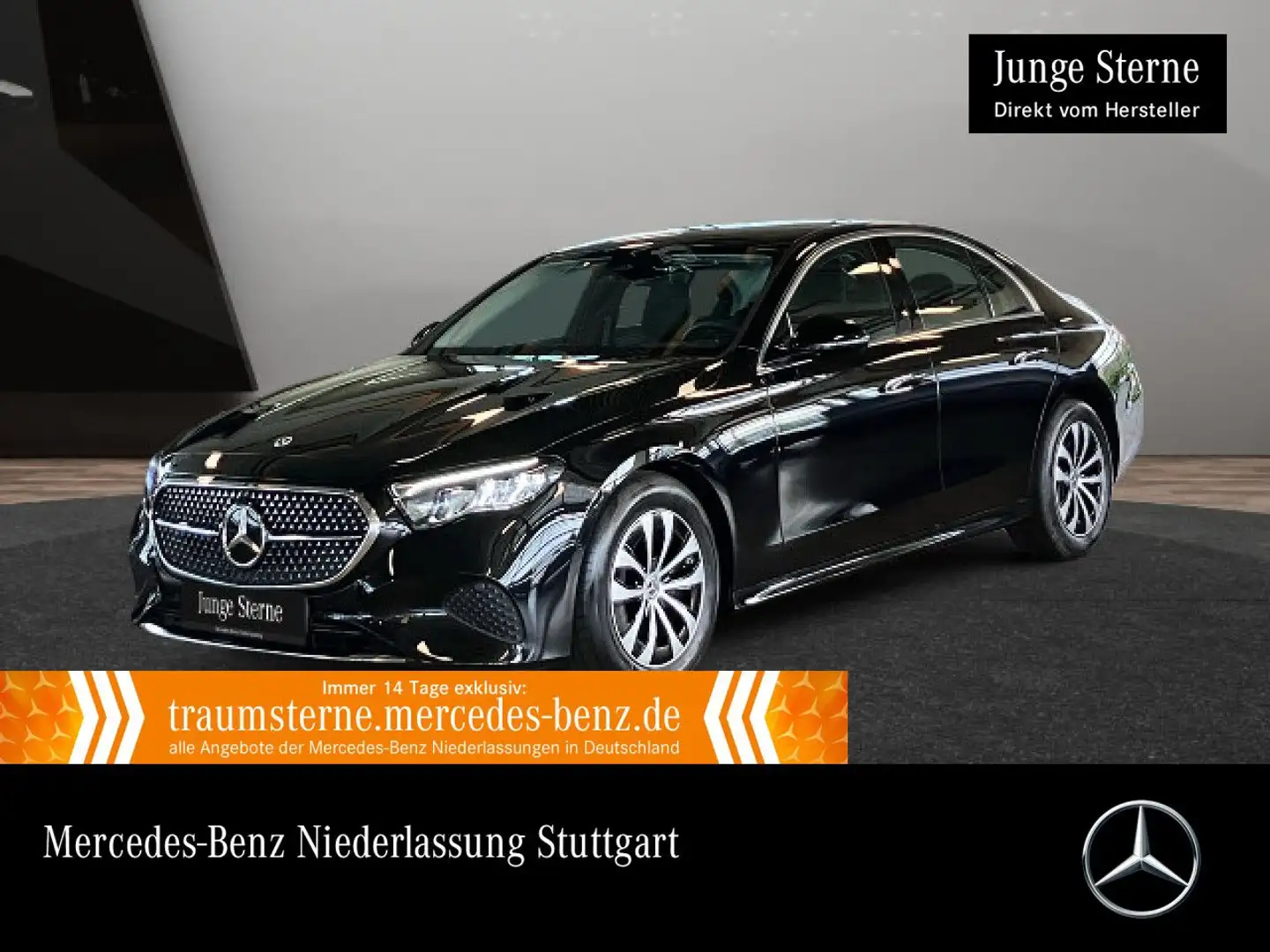Mercedes-Benz E 200 Avantgarde Distr. LED Kamera Spurhalt-Ass 9G Schwarz - 1