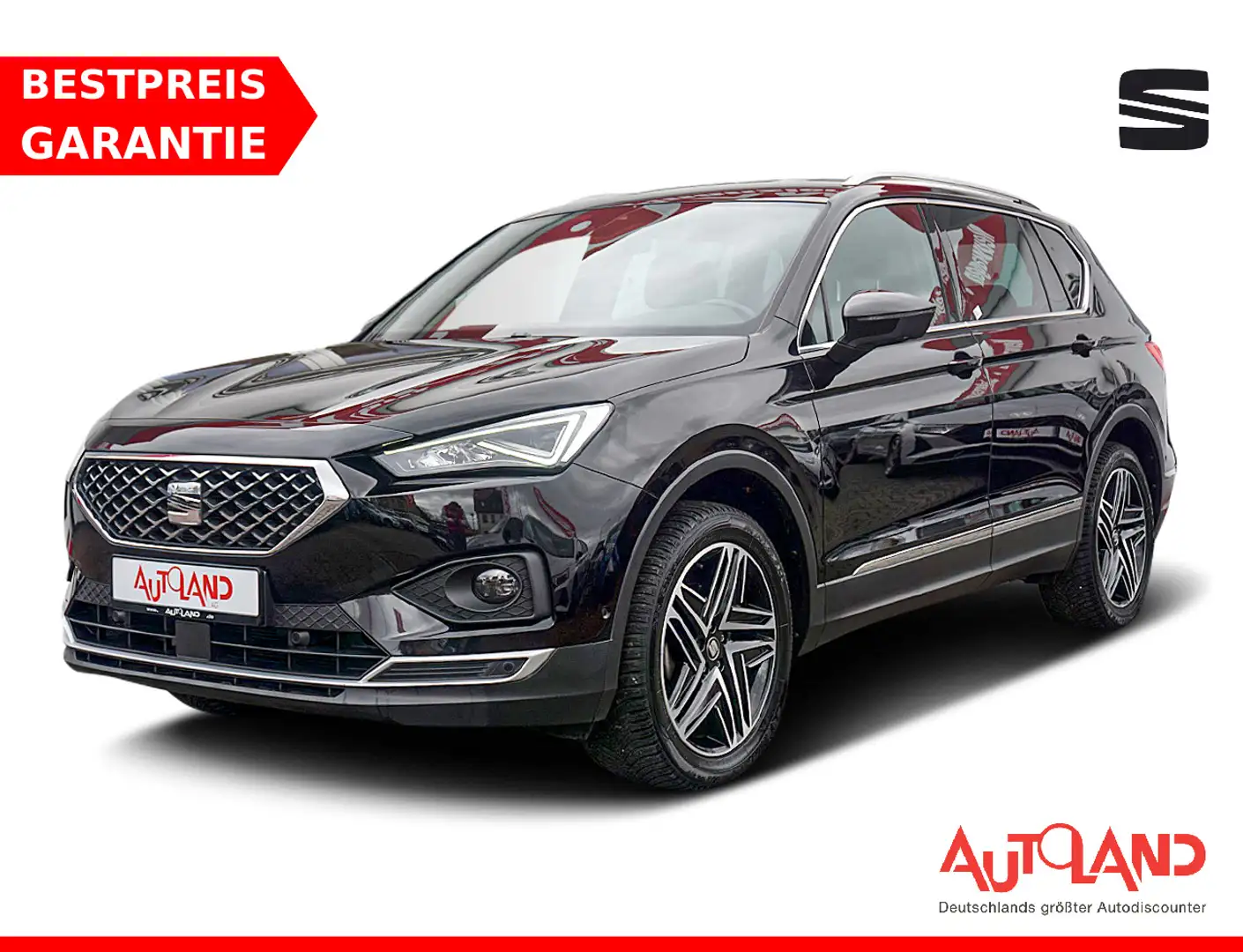 SEAT Tarraco 1.5 Xcellence DSG LED Navi ACC AHK Standhe Schwarz - 1