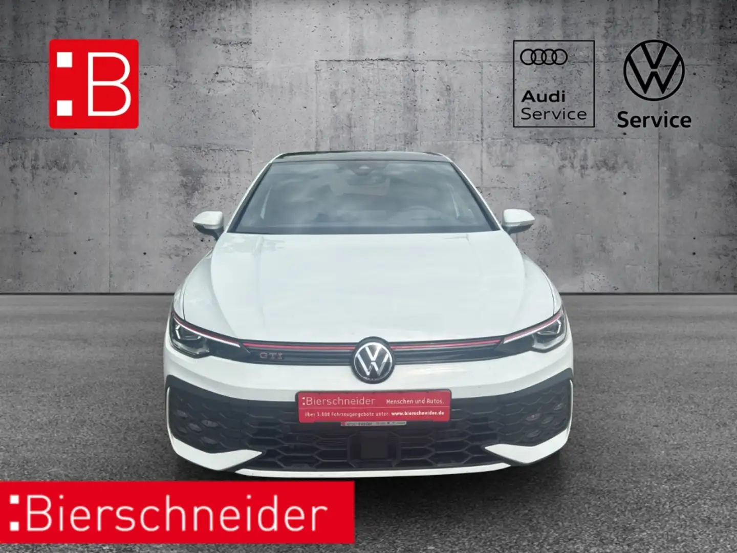 Volkswagen Golf GTI 8 2.0 TSI DSG Facelift IQ-LIGHT DIGITAL PRO PANO K Weiß - 2