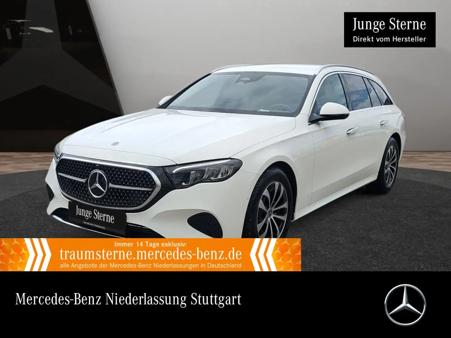 Mercedes-Benz E 220 d T Avantgarde Distr. LED Kamera Totwinkel Weiß - 1