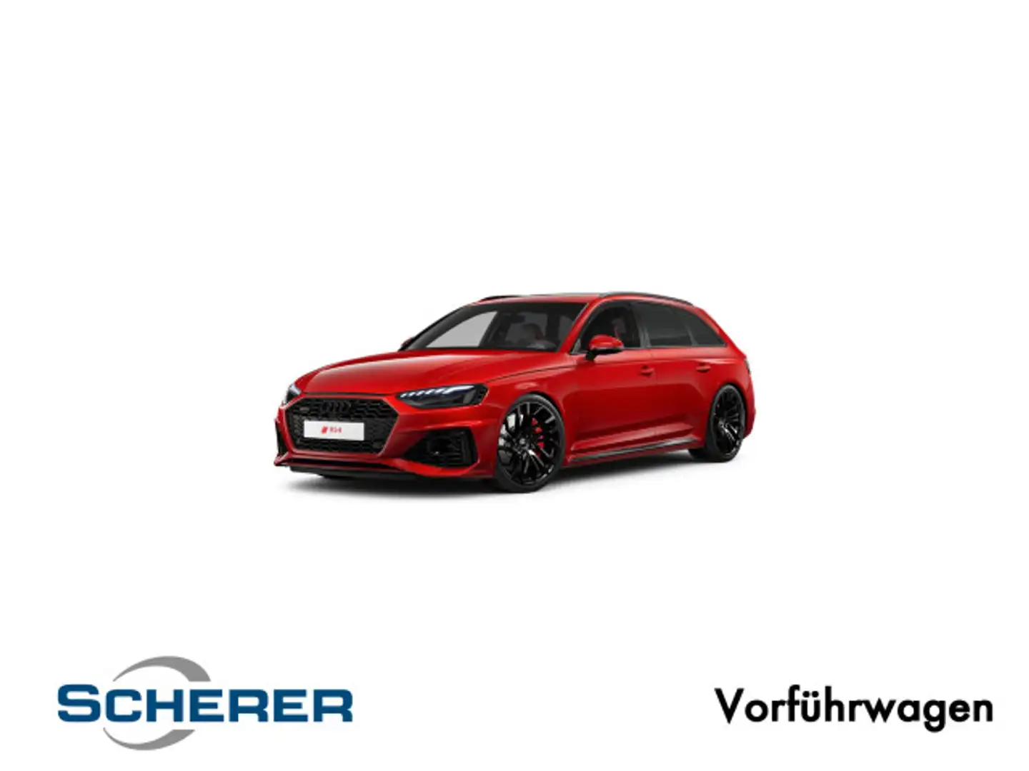 Audi RS4 RS-Sportabgasanlage, MMI-Naviplus, He Rot - 1