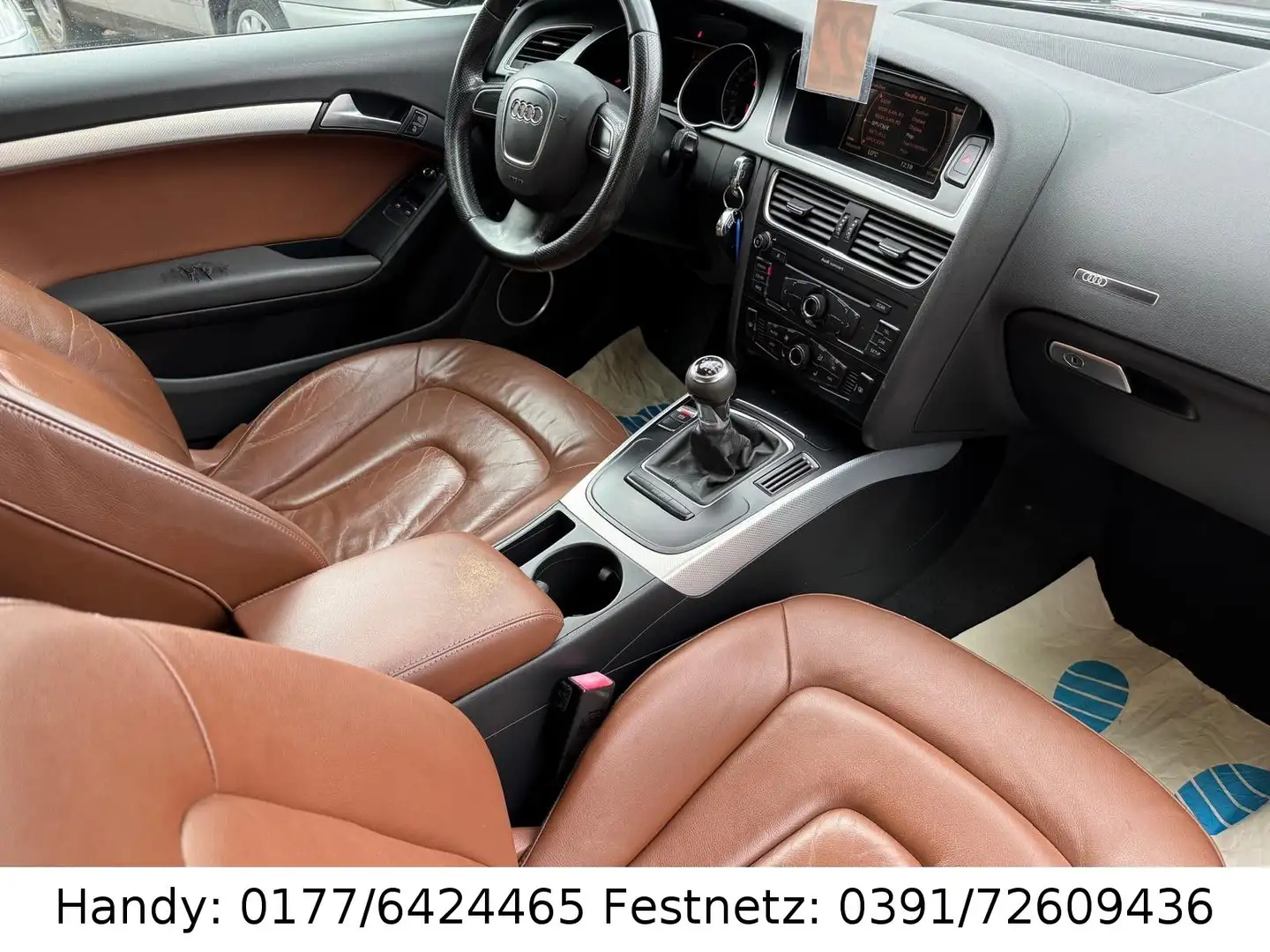 Audi A5 1.8 TFSI 2.HAND/S-LINE/XENON/LEDER-BRAUN/SHZ Чёрный - 2