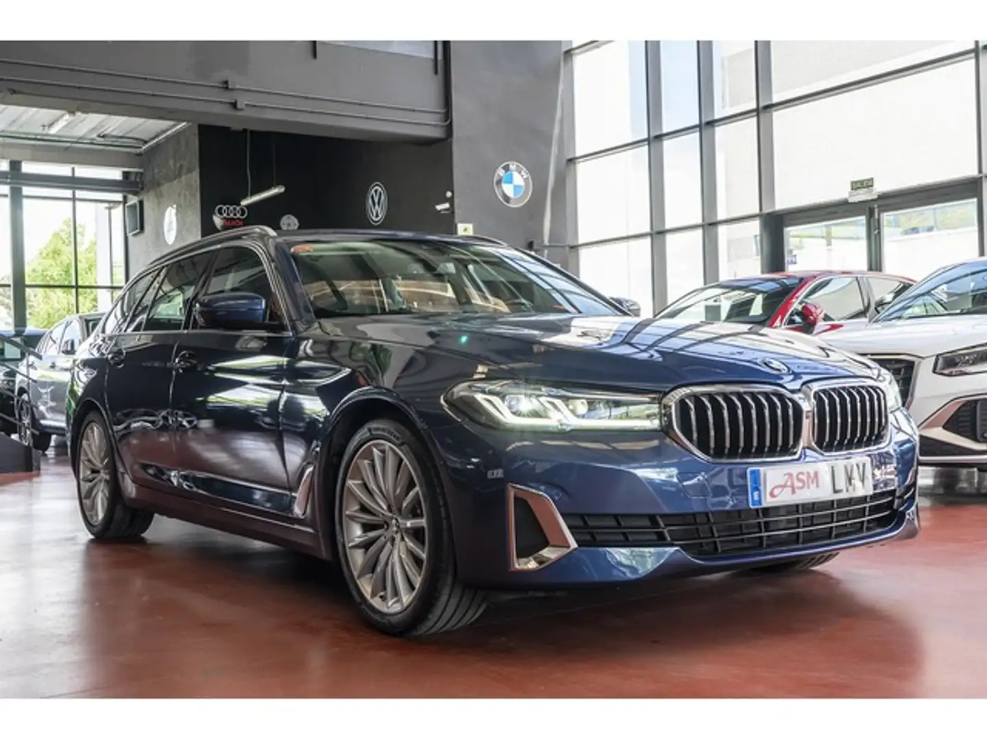 BMW 520 520dA Touring Azul - 2