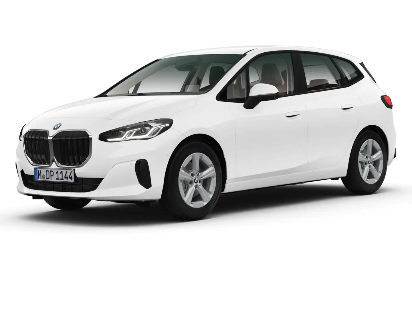 BMW 218 d Active Tourer adLED HuD 360°Cam Sportsitze Weiß - 1