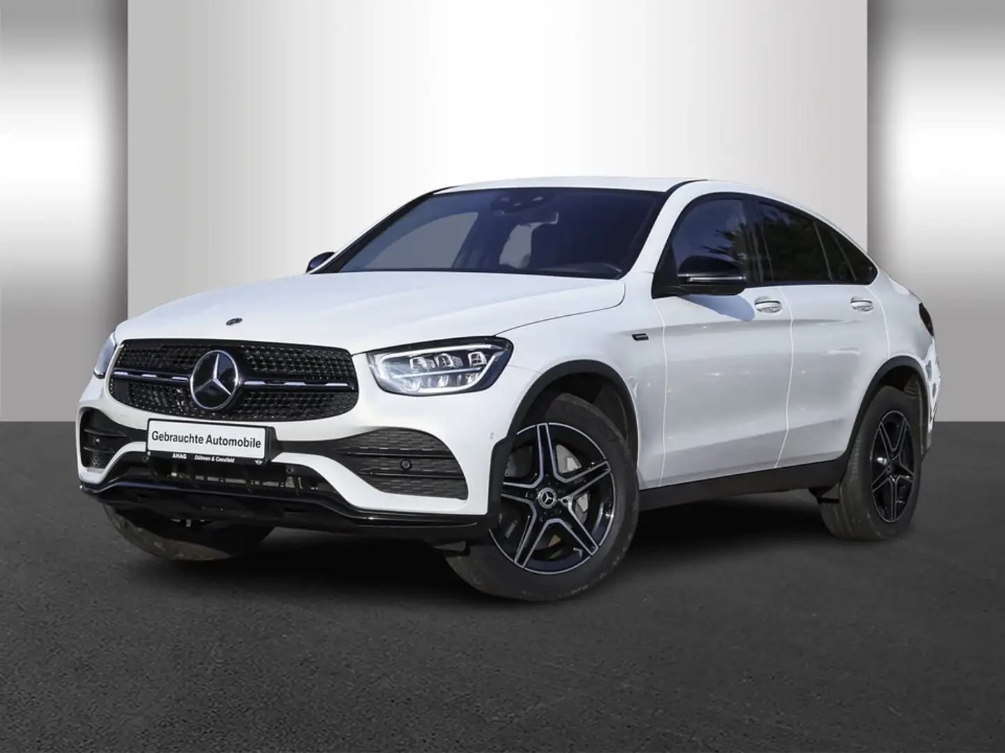 Mercedes-Benz GLC 300 de Coupe 4MATIC AMG HUD AHK Night Sitzbel Weiß - 2