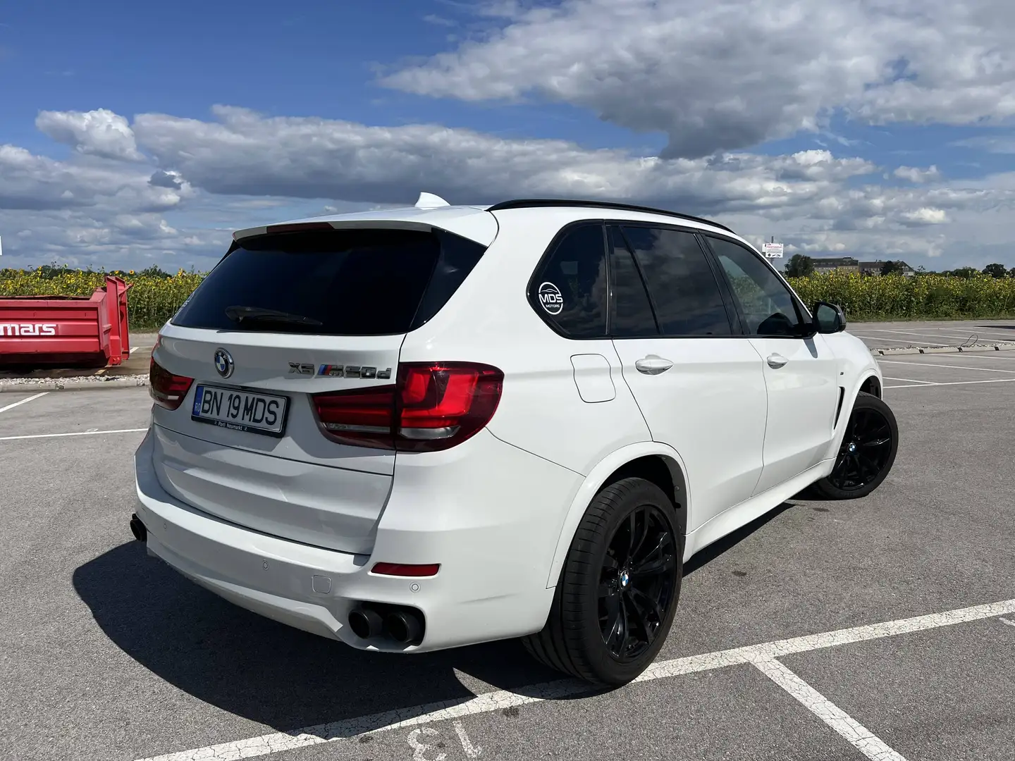 BMW X5 M X5 M50d Aut. Weiß - 1