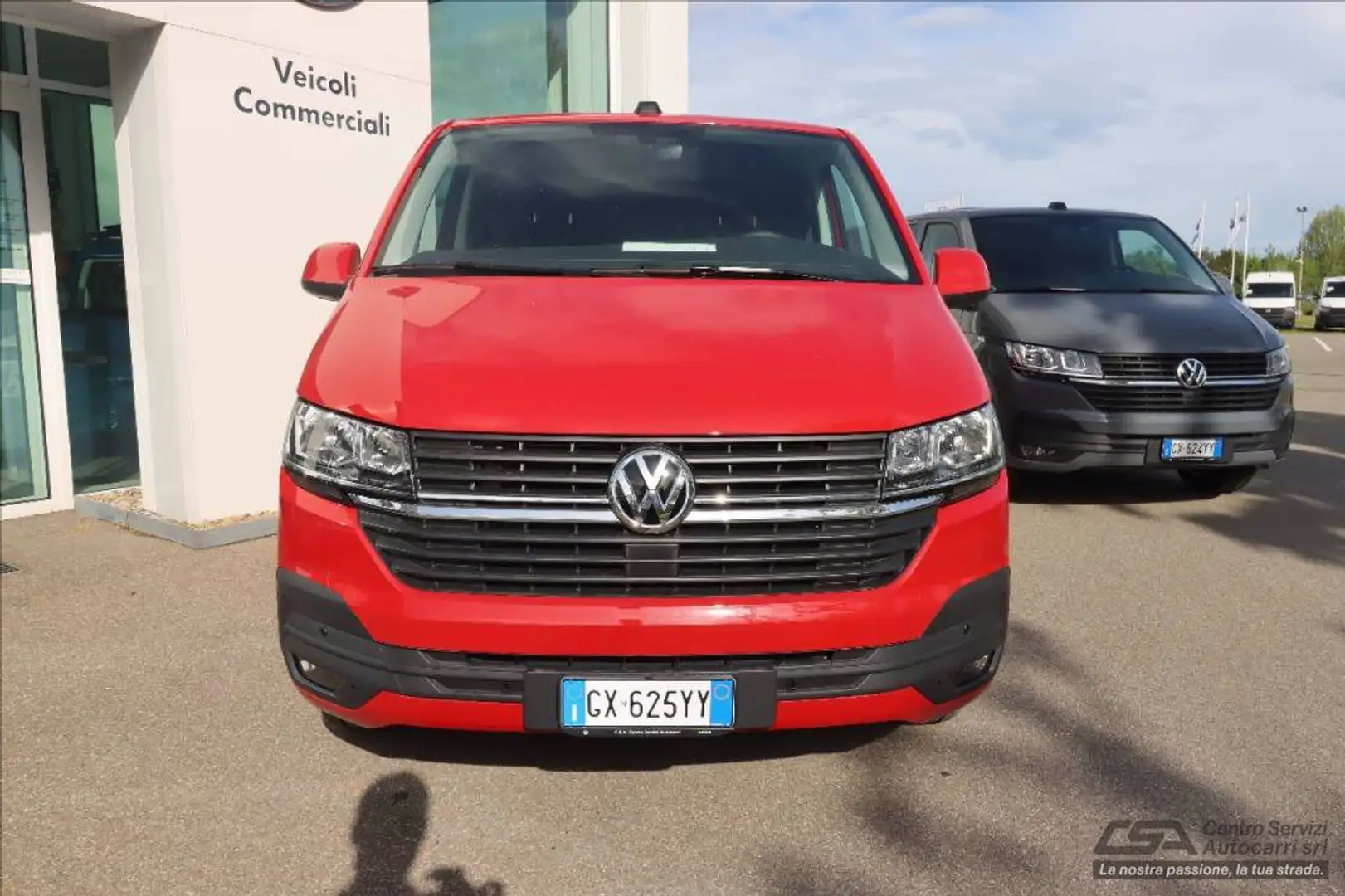 Volkswagen Transporter T6.1 30 2.0 tdi 150cv Business p.c. dsg7 Rosso - 2
