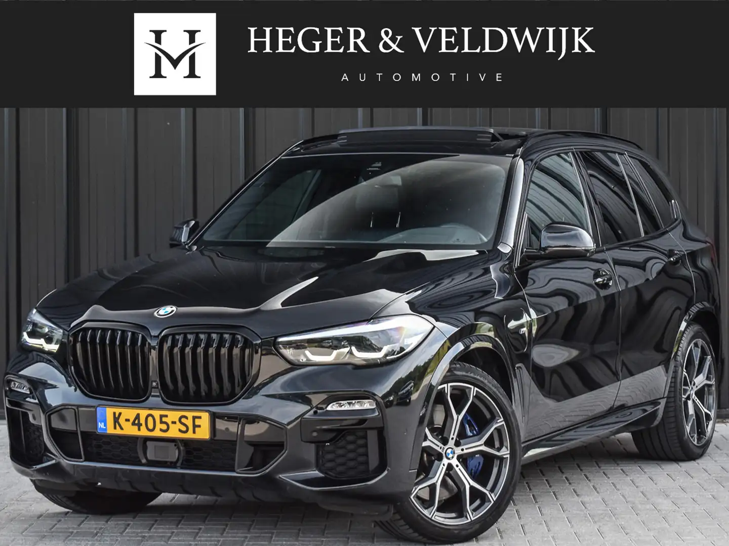 BMW X5 xDrive45e HIGH EXECUTIVE | NL-AUTO | SHADOW-LINE | Zwart - 1