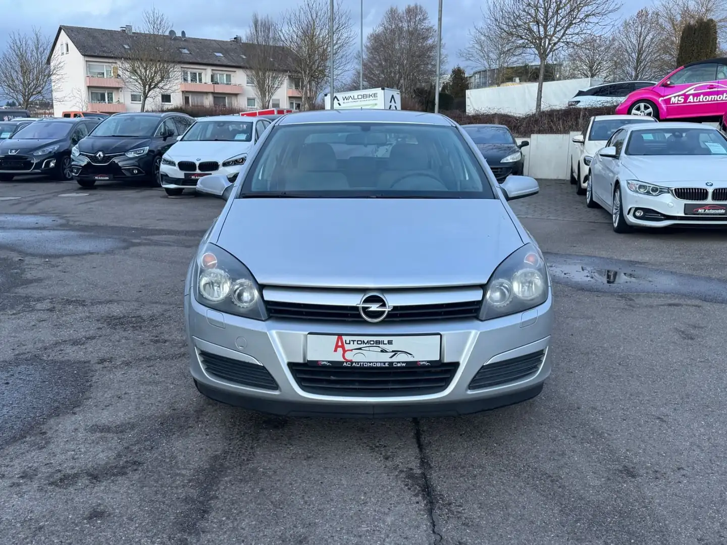 Opel Astra 1.6 H_neuTüv_Klima_Scheckheft Silber - 2