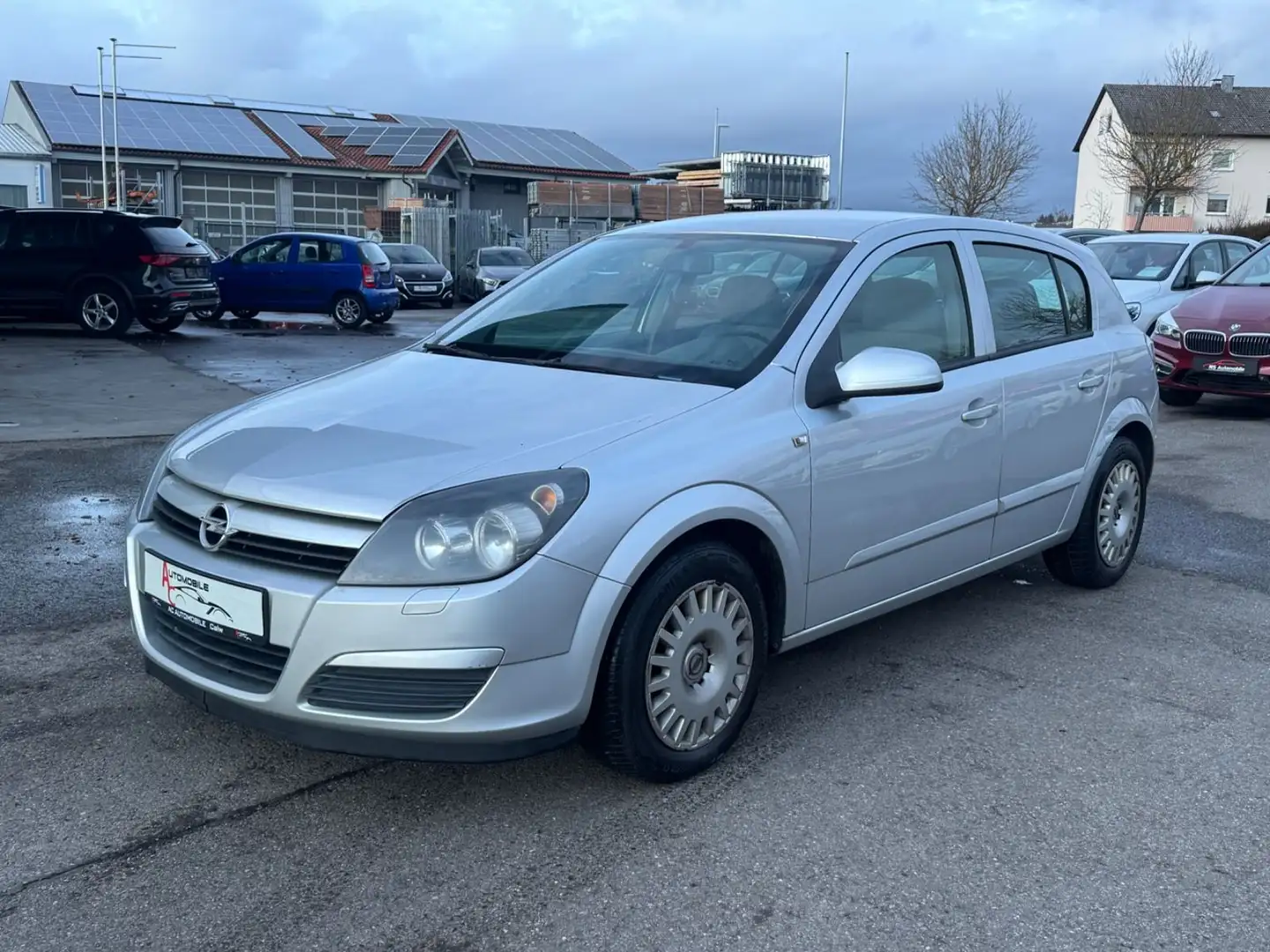 Opel Astra 1.6 H_neuTüv_Klima_Scheckheft Silber - 1