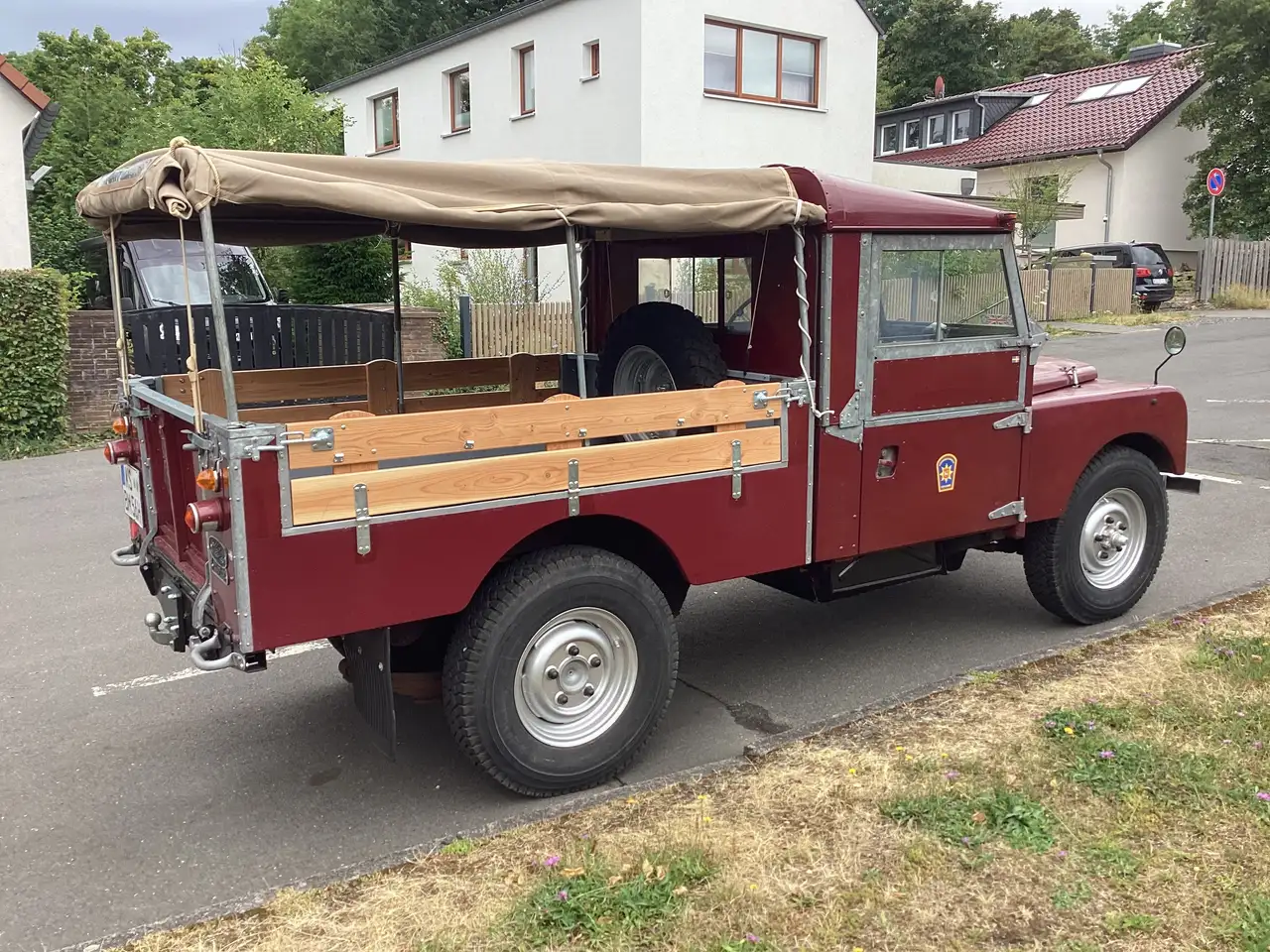 Land Rover Series1, Typ 107, Pickup, ehem. Feuerwehr, foto 6