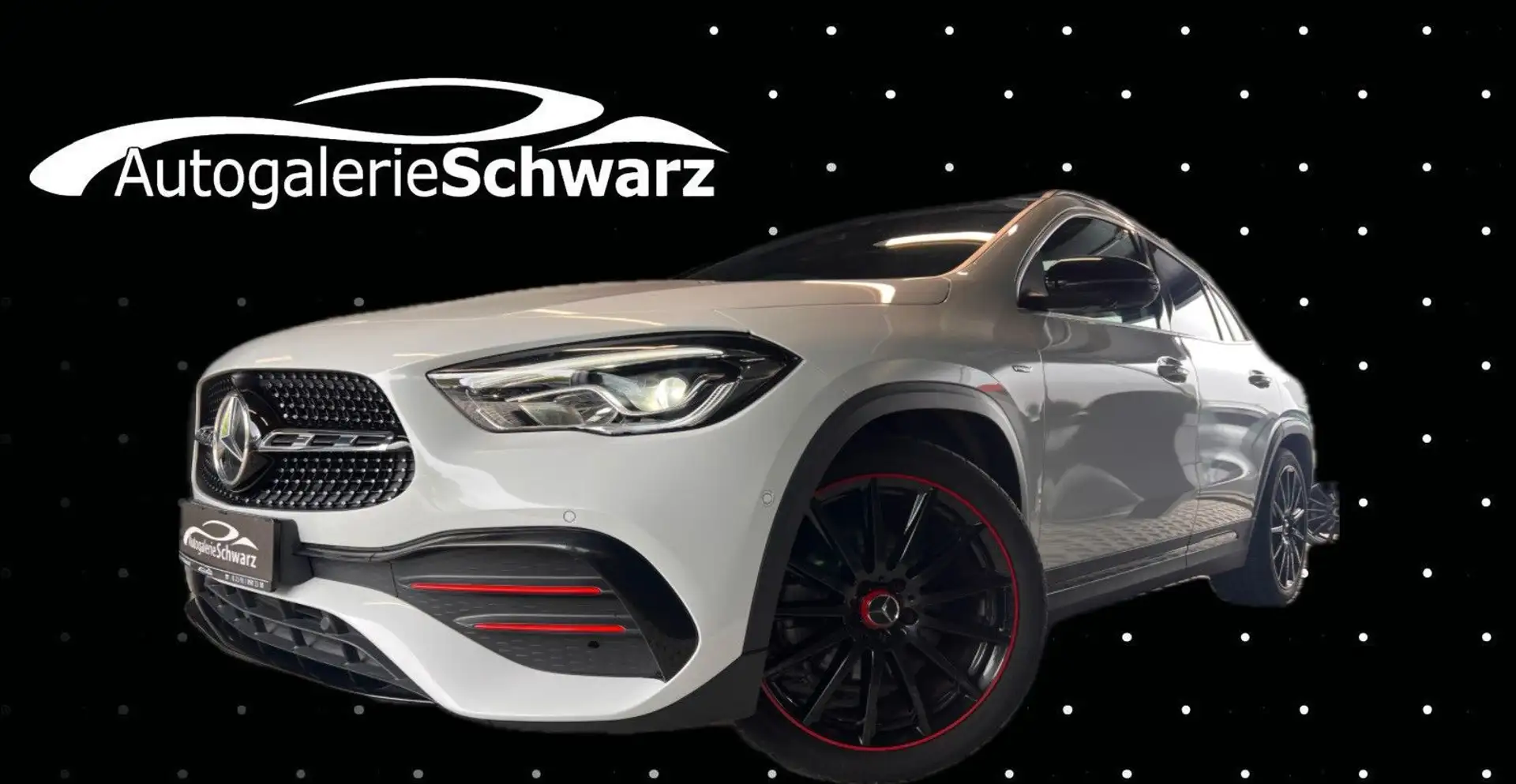 Mercedes-Benz GLA 200 d 4M 8G AMG-EDITION 360°AUGR BURM 20"PANO Blanc - 1