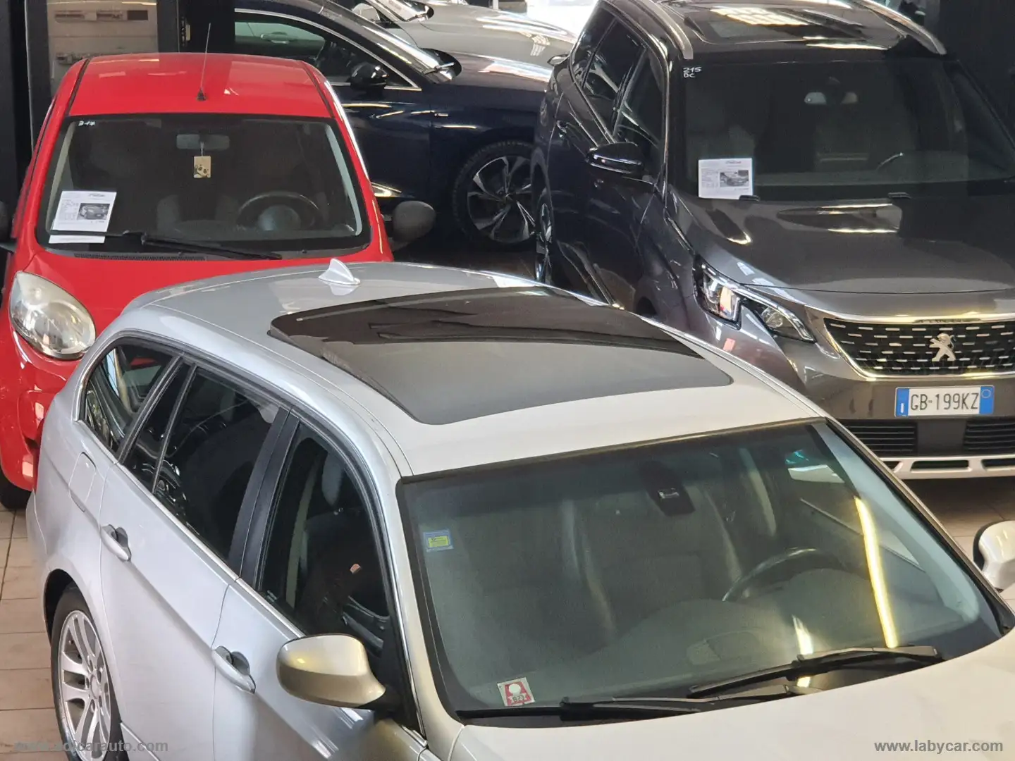 BMW 320 320d Touring Futura Grigio - 2