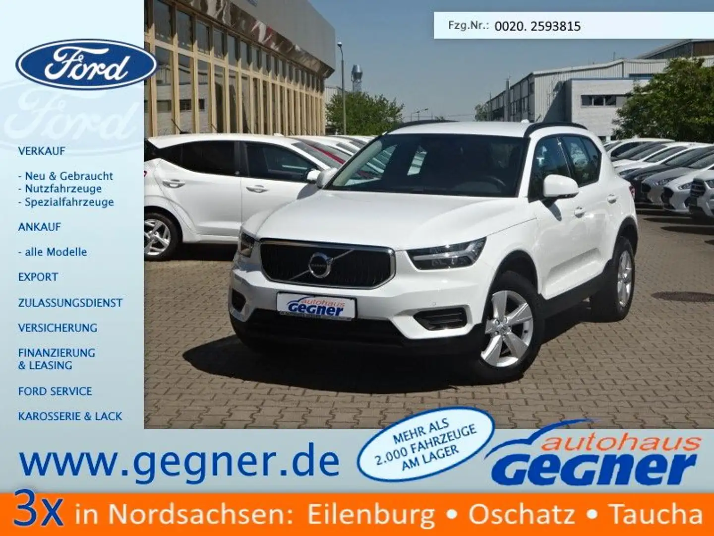 Volvo XC40 T2 Momentum Core Business Kamera Navi bijela - 1
