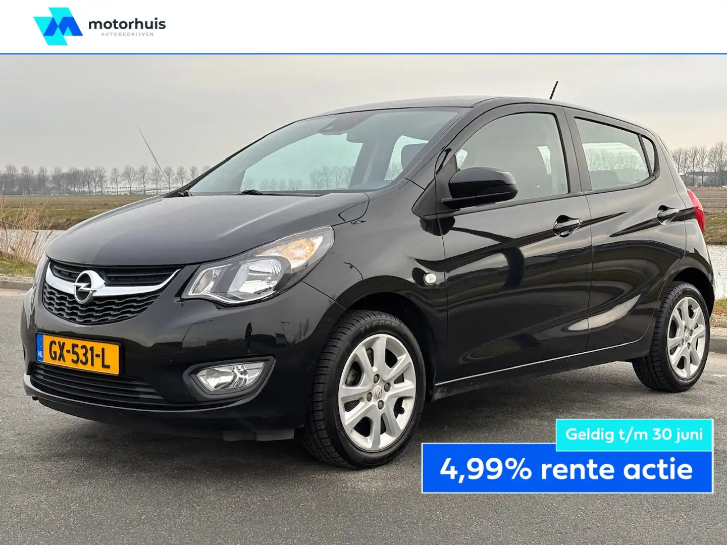Opel Karl | EDITION | CRUISE CONTROL | 15'' DESIGN VELGEN | Zwart - 1