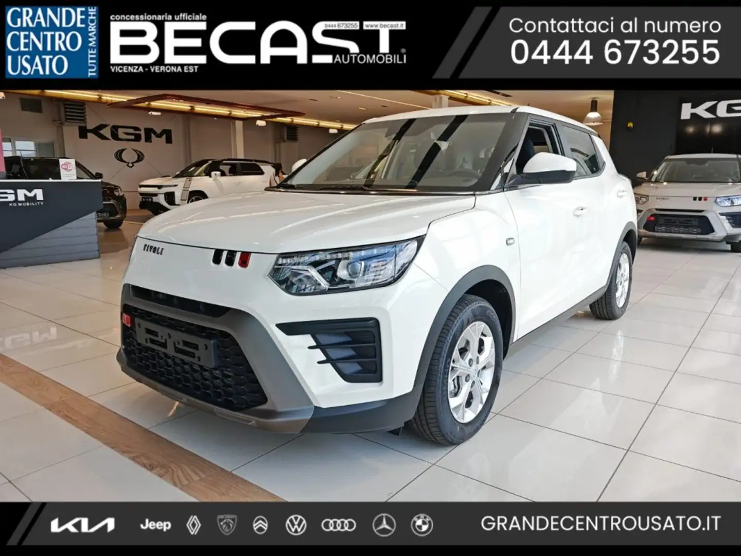 KGM Tivoli 1.5 GDI Turbo 2WD 135 CV Must - PROMO FIN Bianco - 1
