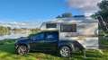 Isuzu D-Max Double Cab Custom 4WD mit Tischer Wohnkabine Trail 230 Schwarz - thumbnail 1