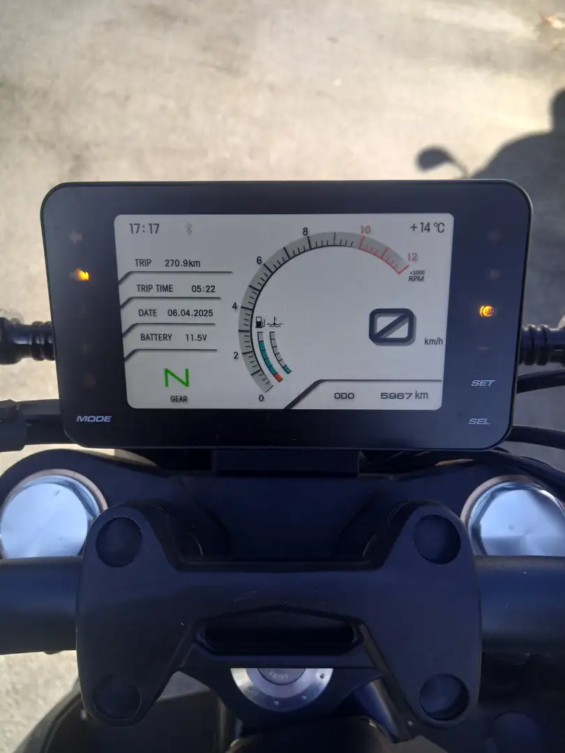 Online Furious NK125S ABS Чорний - 1