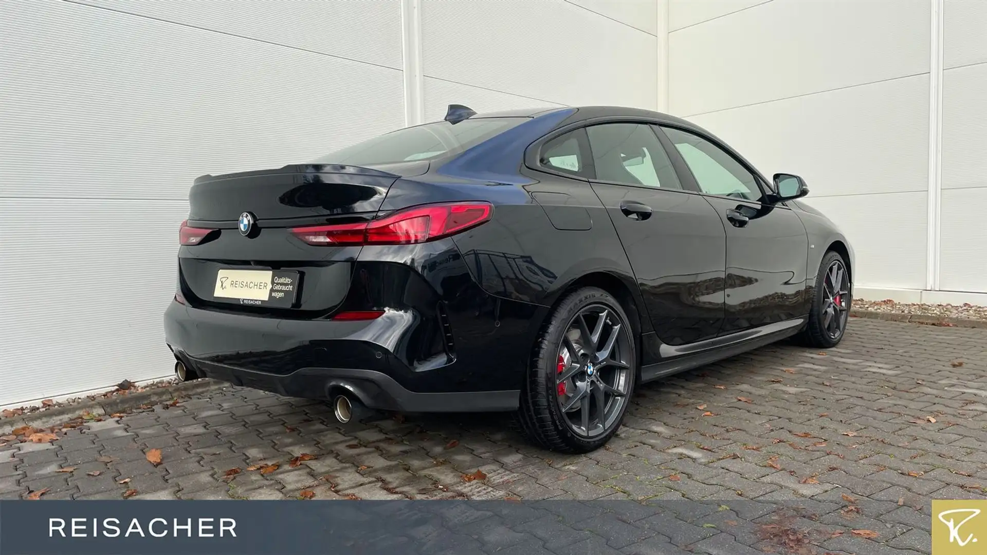 BMW 220 i Gran Coupe Aut. M Sport,ACC,RFK,adLED Schwarz - 2