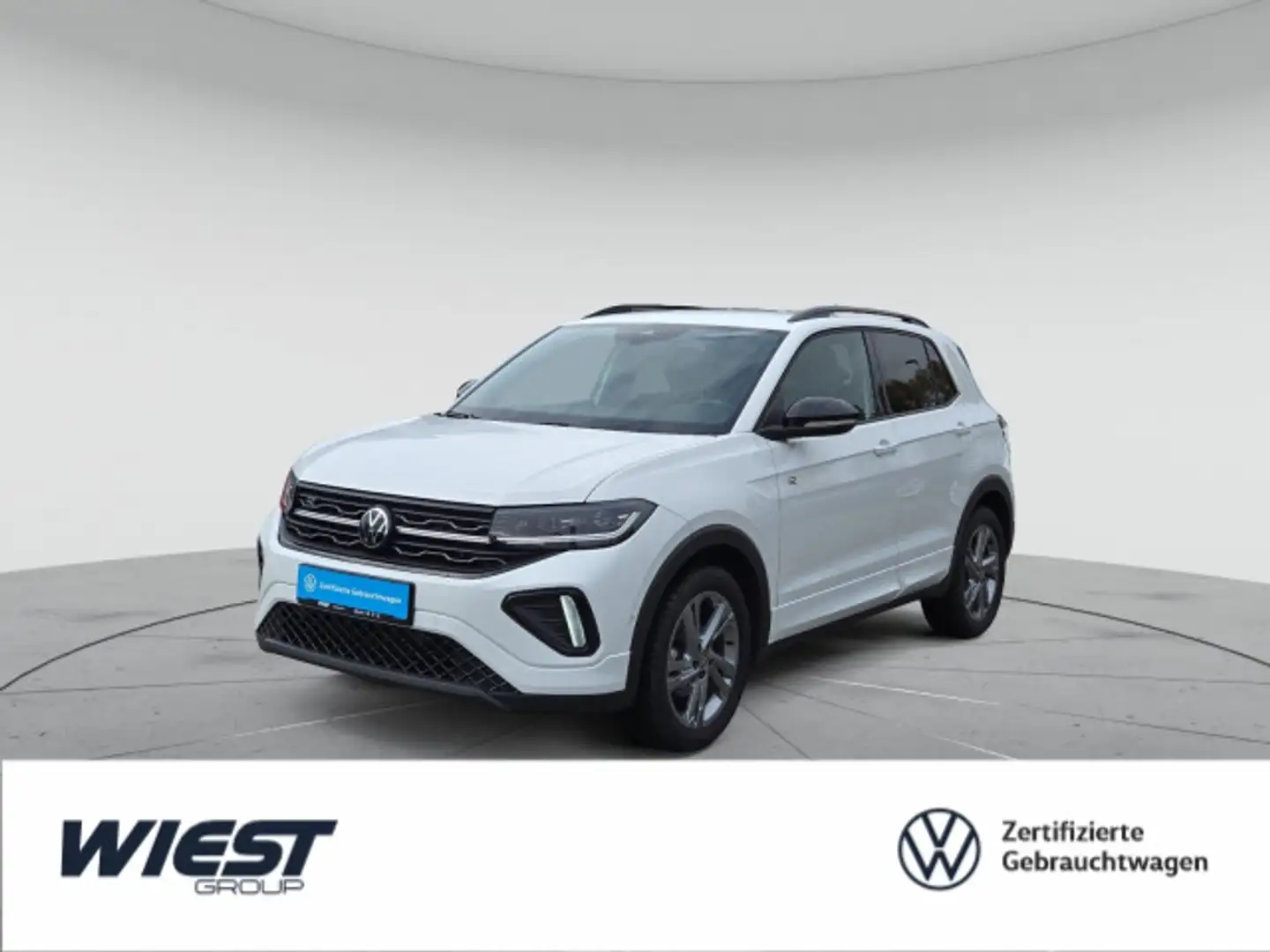 Volkswagen T-Cross R-Line 1.5 l TSI DSG, Black Style/18 Zol Weiß - 1