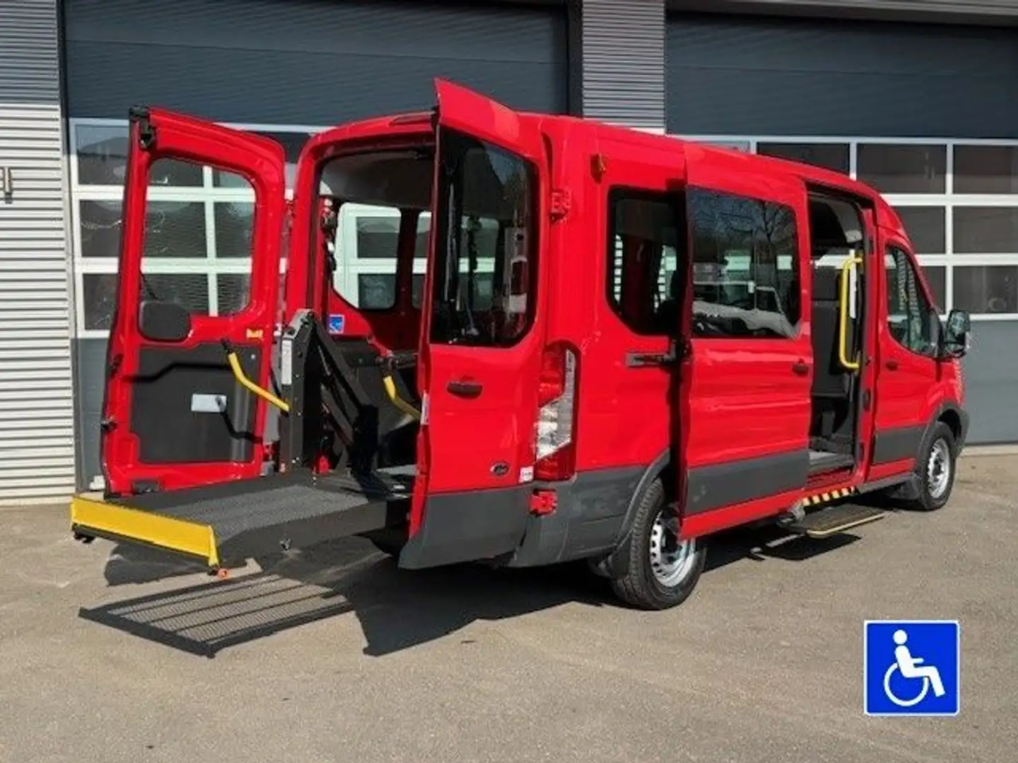Ford Transit 2.2 TDCI Bus L3 Rollstuhllift Webasto Rot - 1