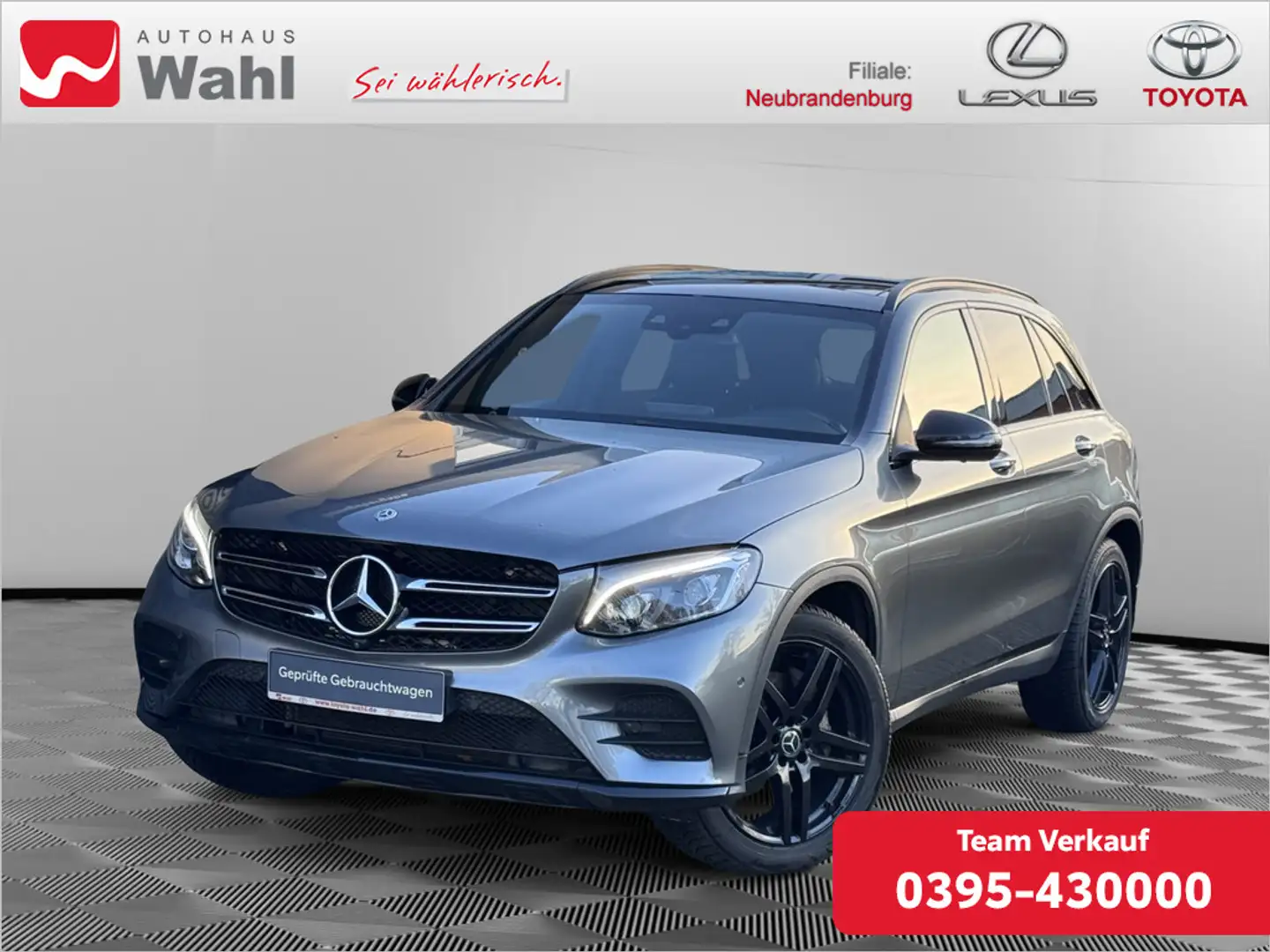 Mercedes-Benz GLC 350 d AMG Line 4Matic Grau - 1