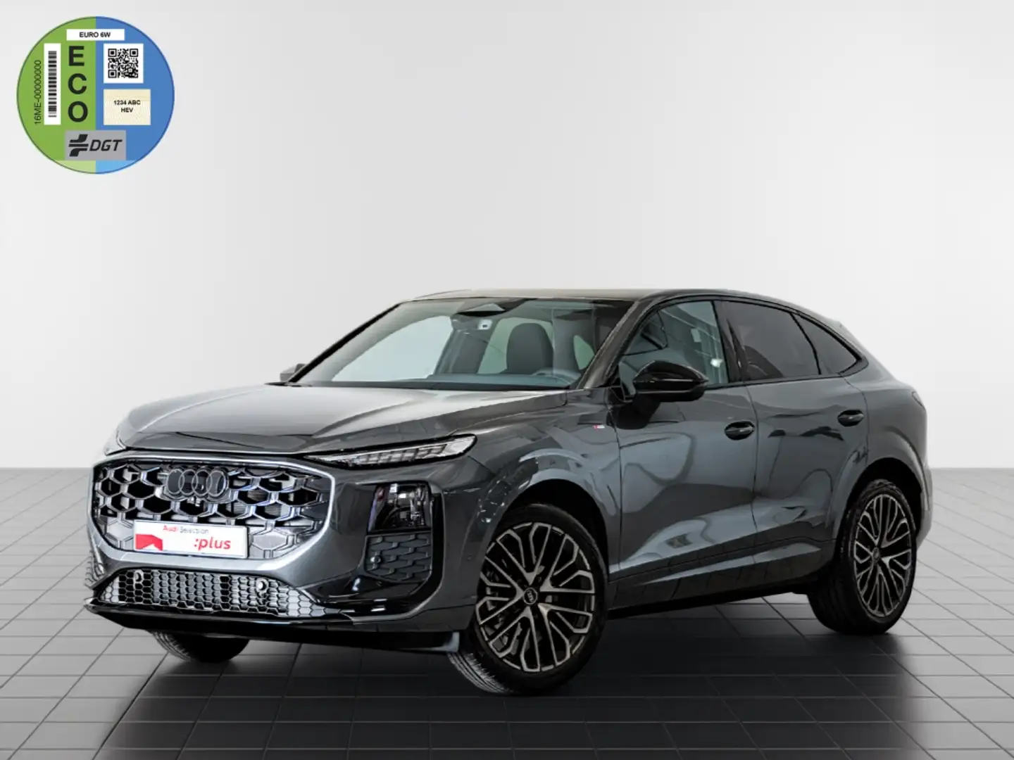 Audi Q3 Sportback 1.5 TFSI Black line S tronic 110kW Gris - 1