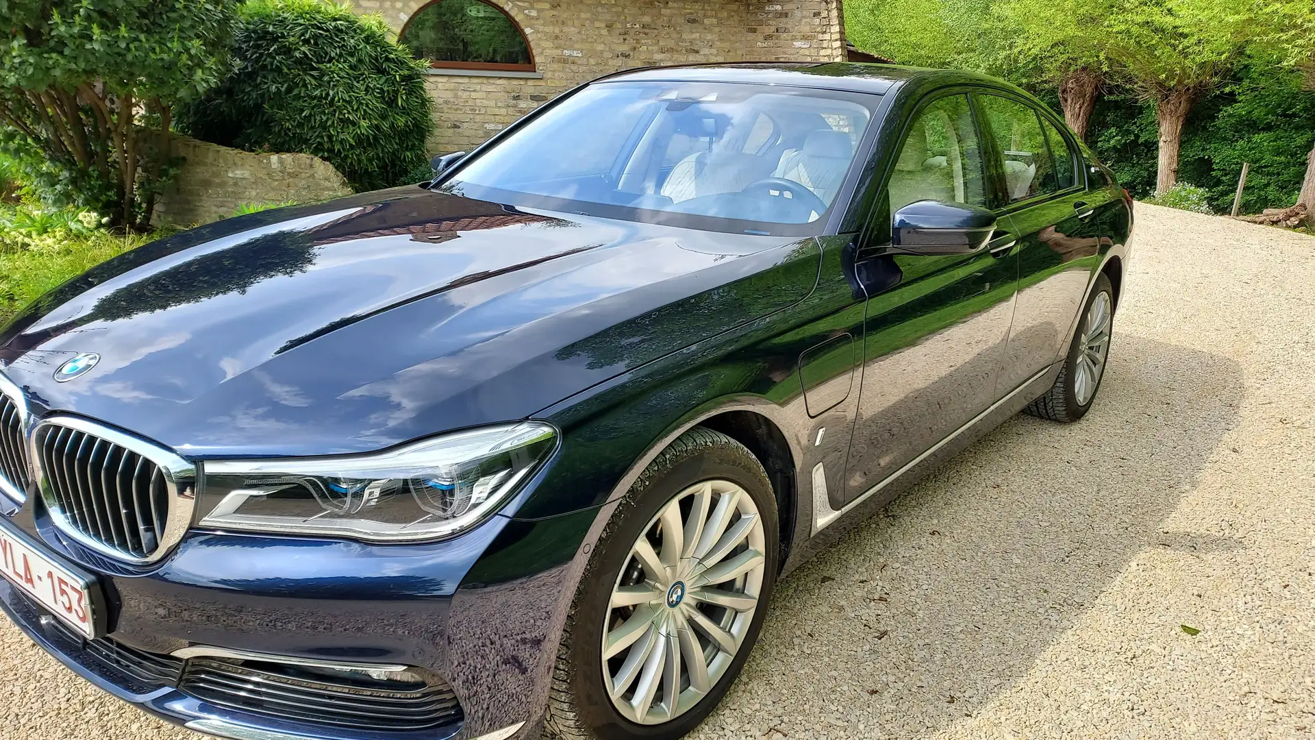 BMW 740 740e iPerformance Blauw - 2