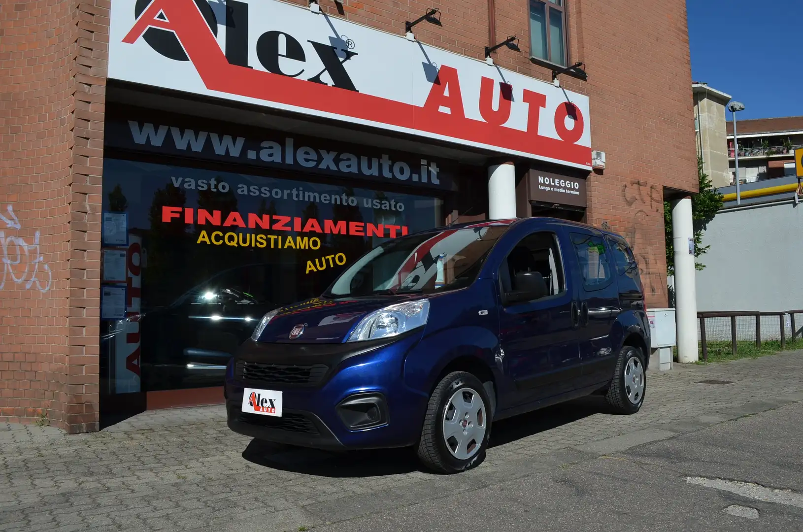 Fiat Qubo Qubo 1.4 8v Easy 77cv okNeopatentati 5 posti Blu/Azzurro - 2