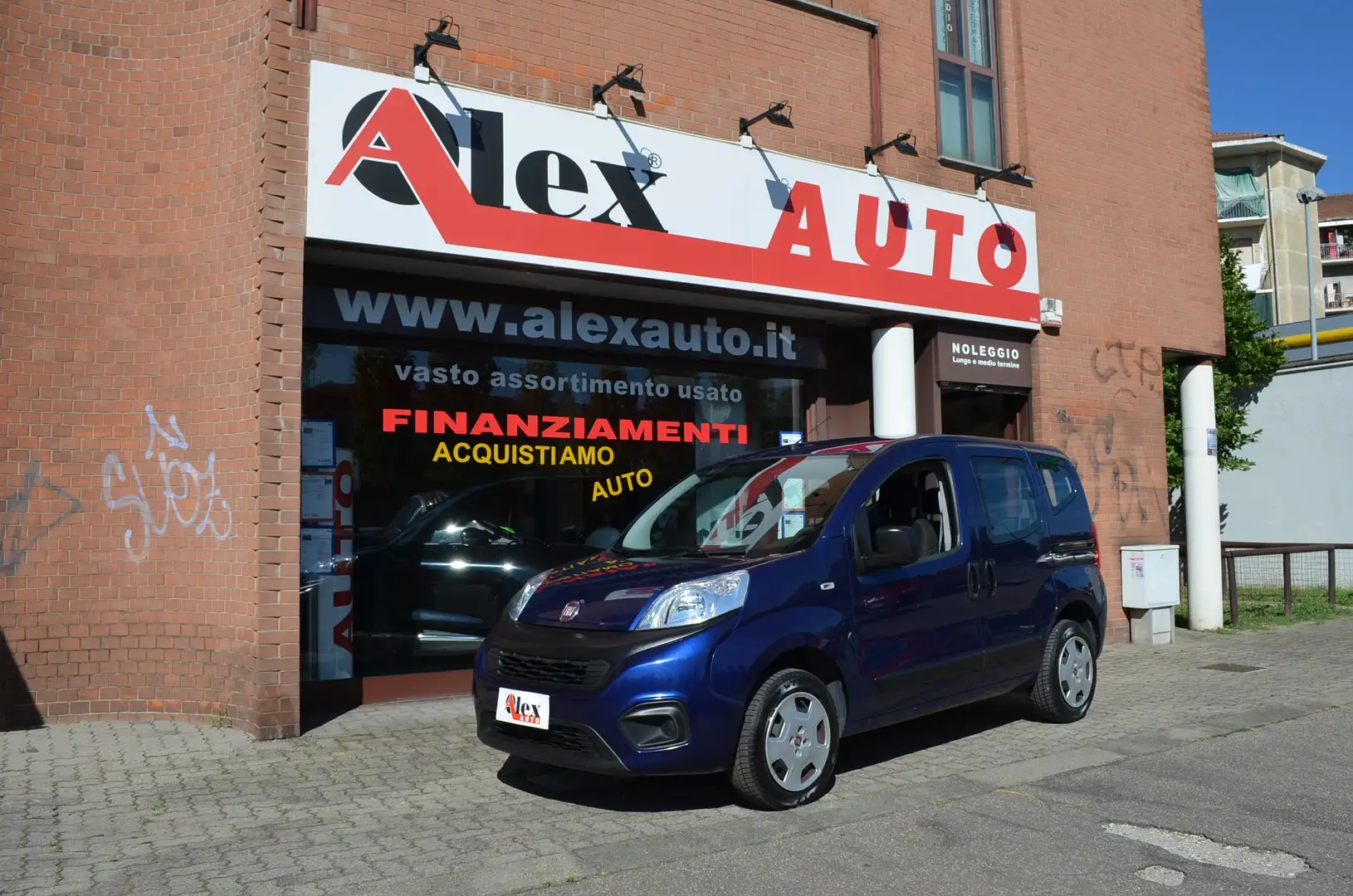 Fiat Qubo Qubo 1.4 8v Easy 77cv okNeopatentati 5 posti Blu/Azzurro - 1