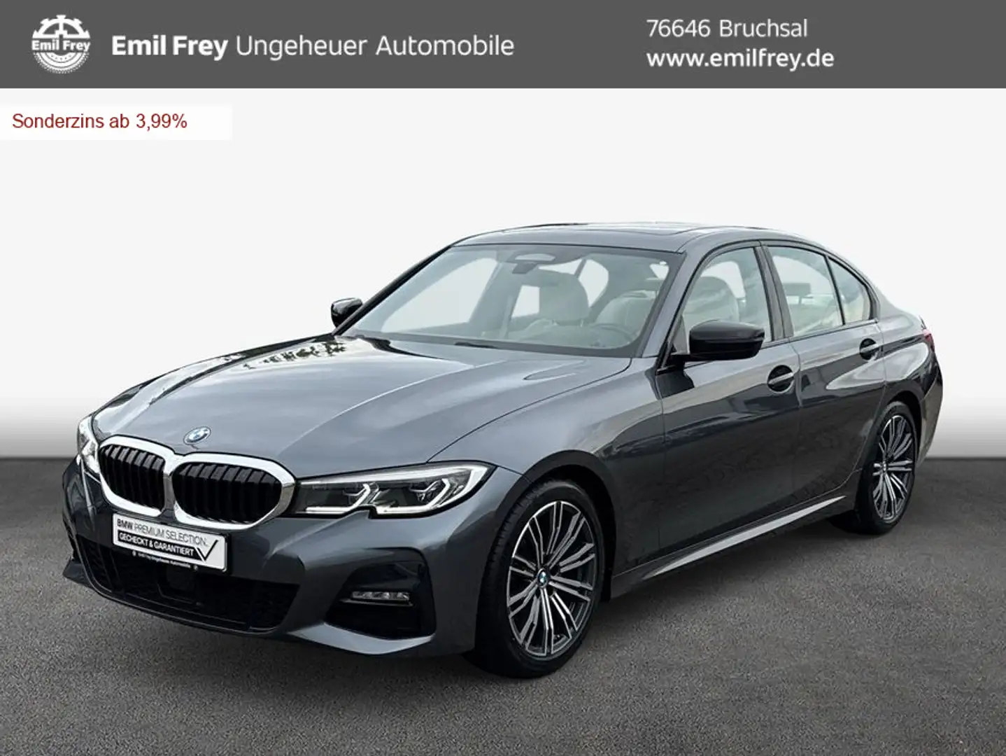 BMW 320 d Aut. M Sport Grijs - 1