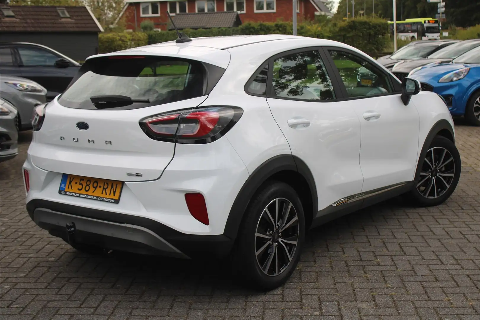 Ford Puma 1.0i Ecoboost Hybrid 125pk Titanium, Trekhaak Wit - 2