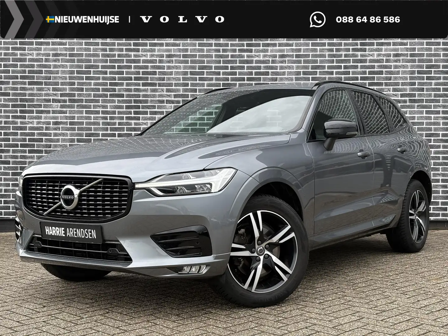 Volvo XC60 2.0 B4 R-Design | Panoramadak | Adaptive cruise co Grijs - 1